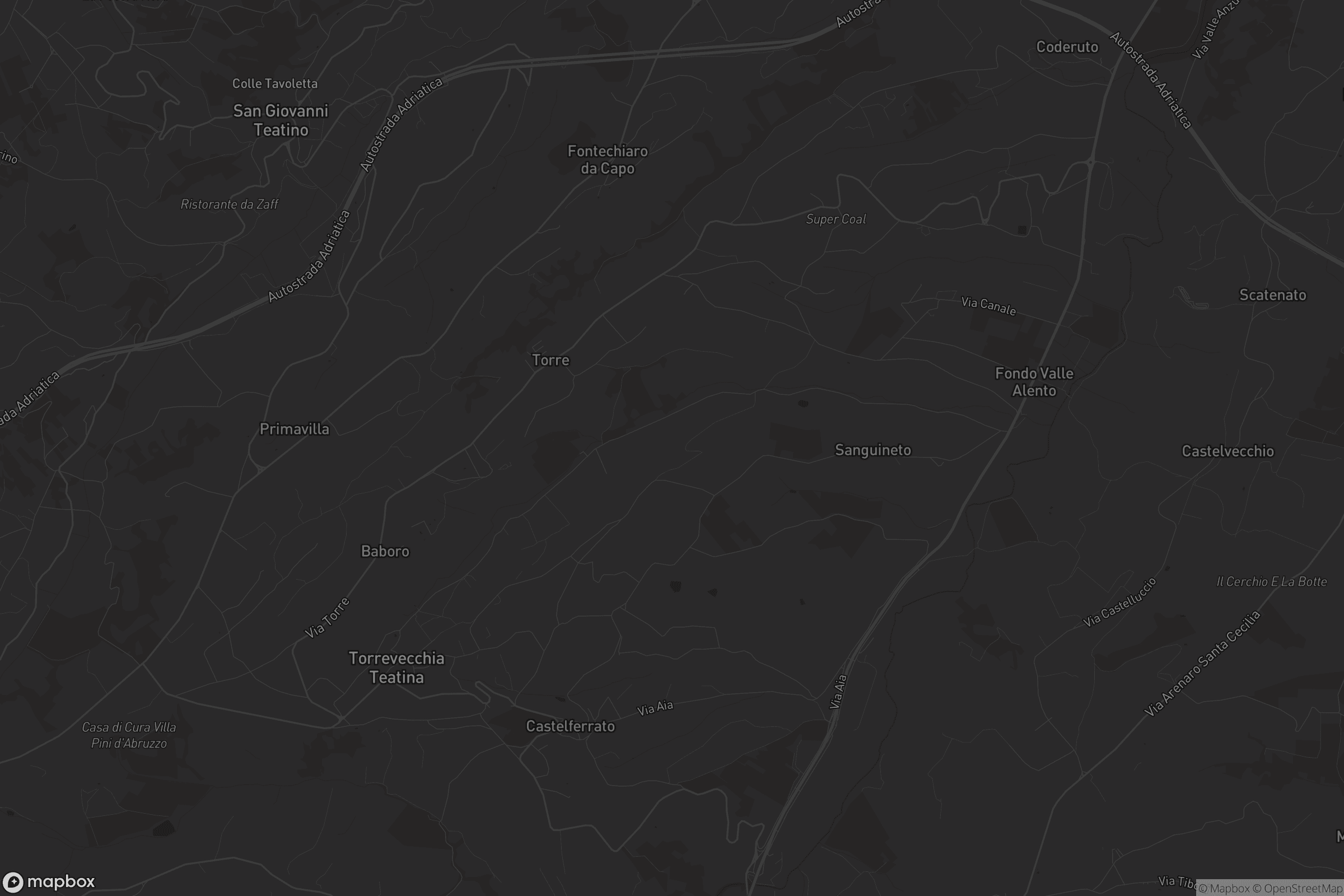 Mappa di Torrevecchia Teatina