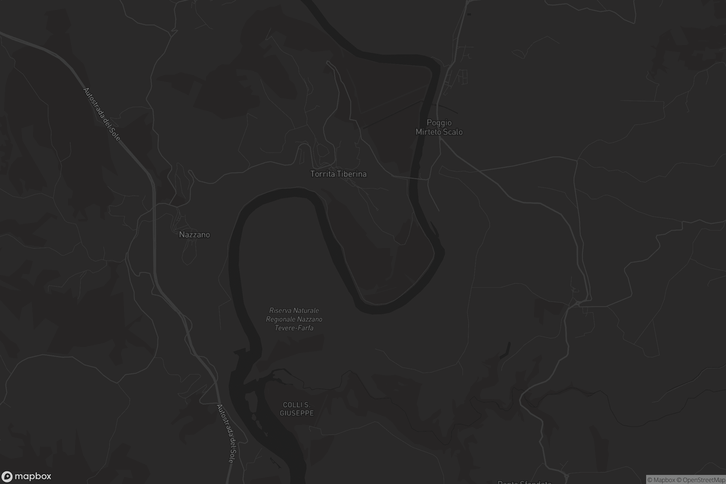 Mappa di Torrita Tiberina