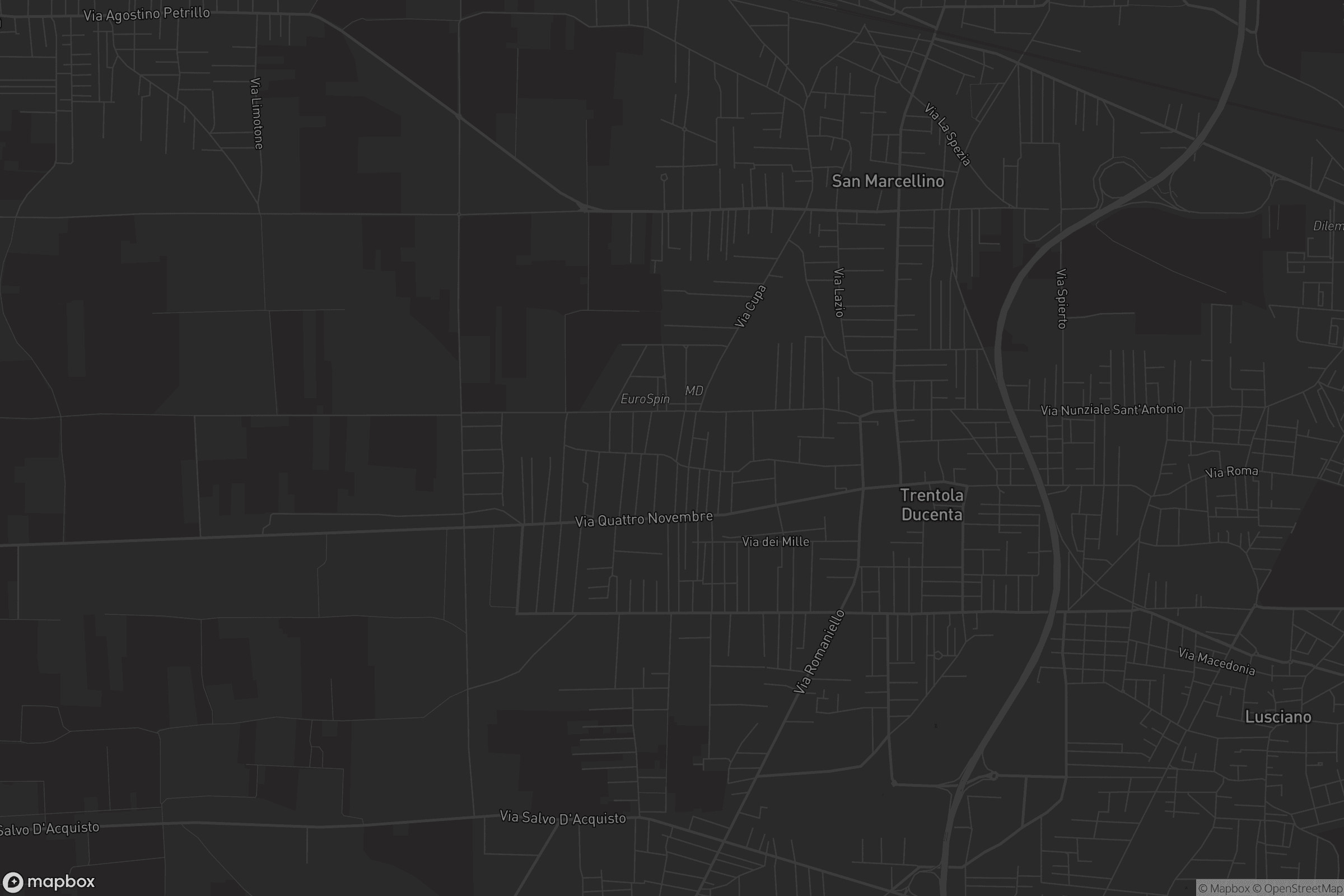 Mappa di Trentola Ducenta