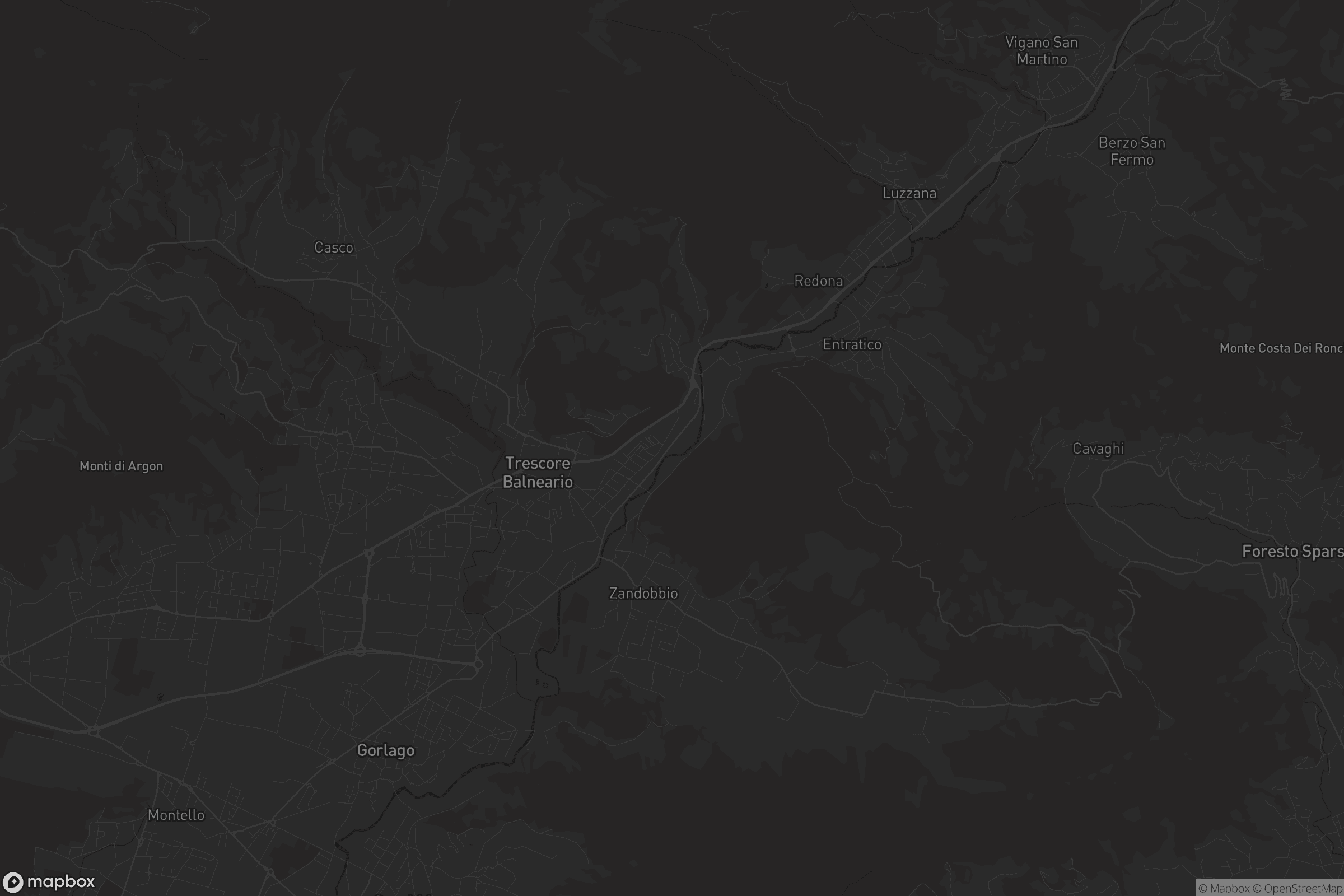 Mappa di Trescore Balneario