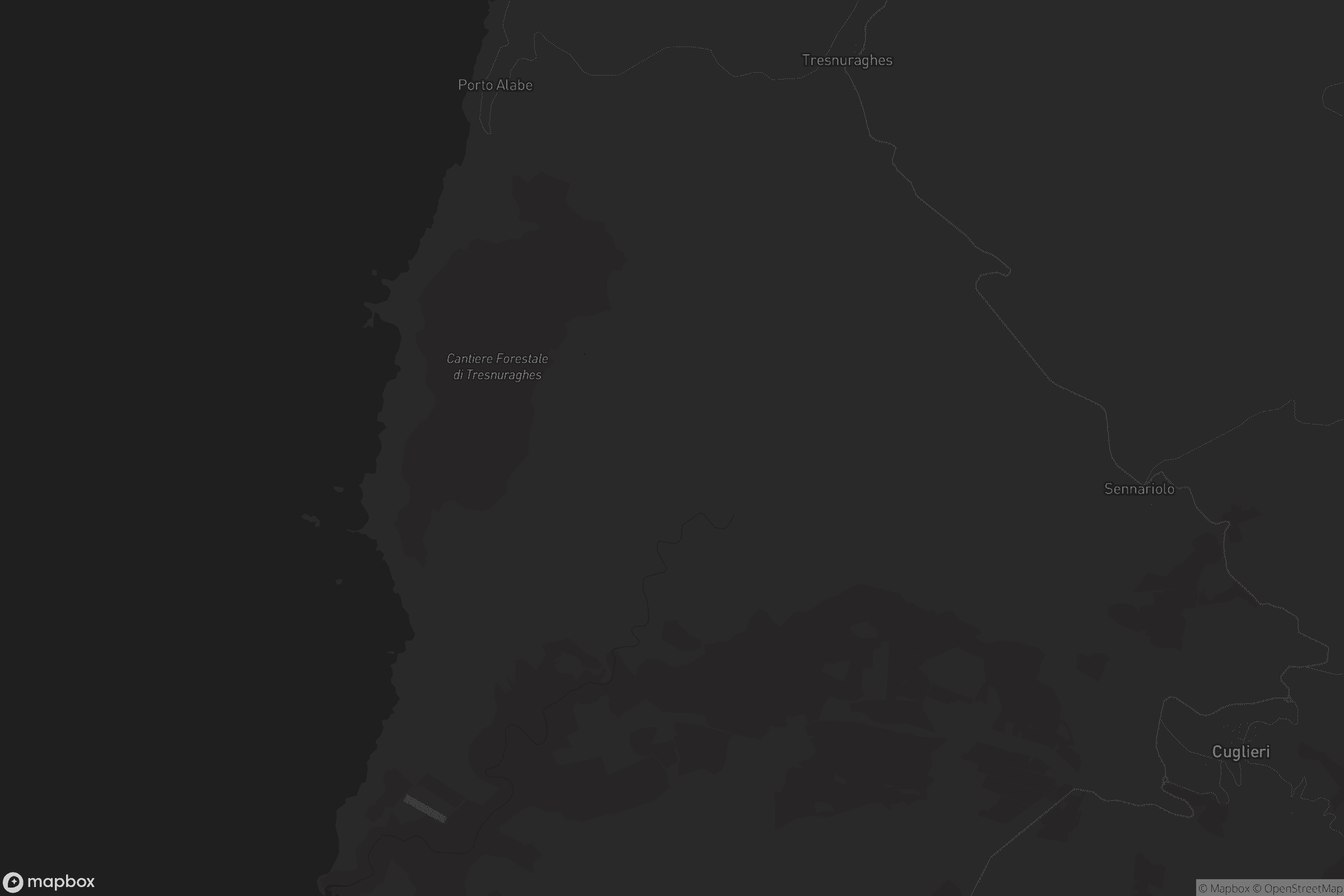 Mappa di Tresnuraghes