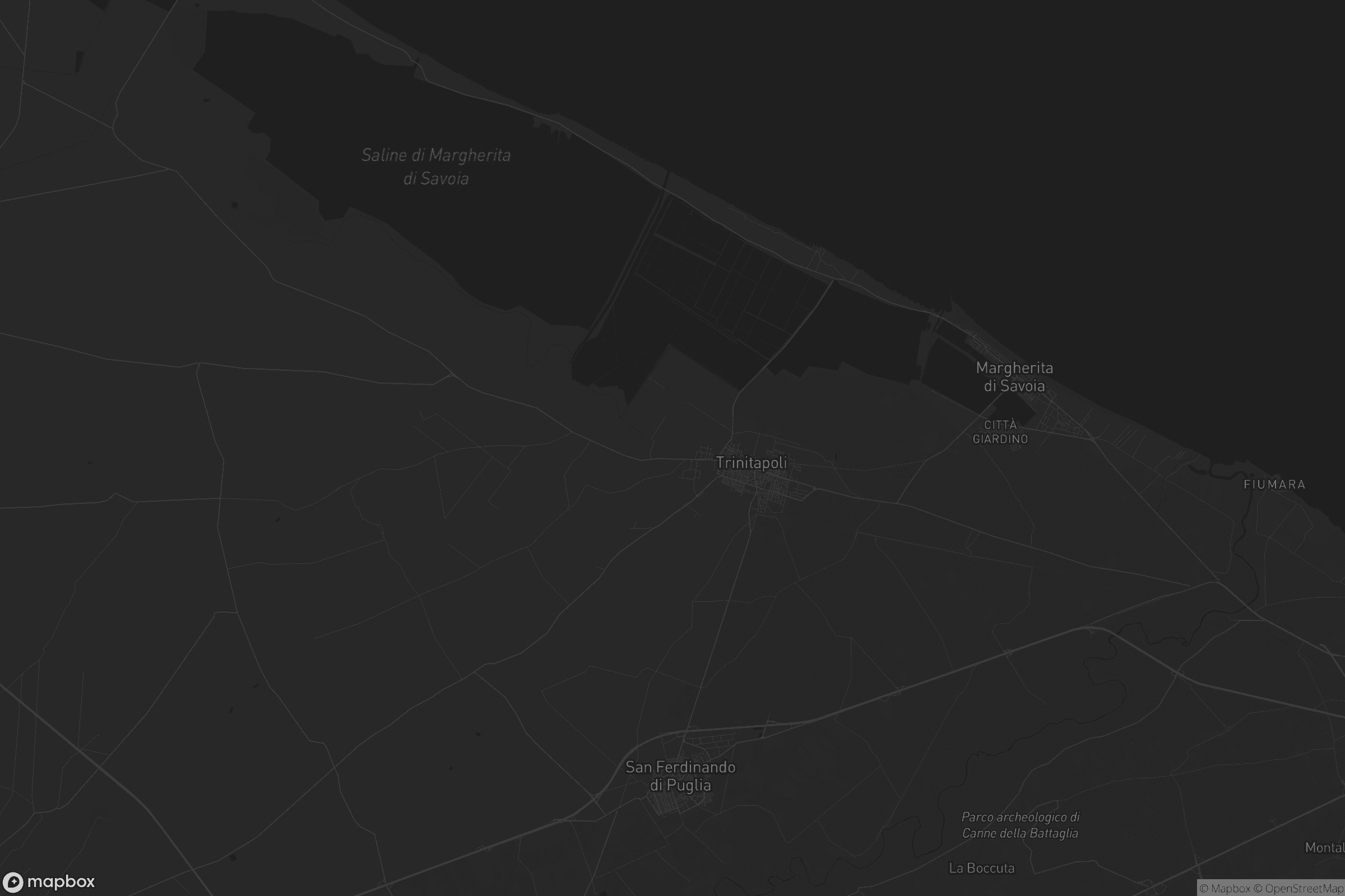 Mappa di Trinitapoli
