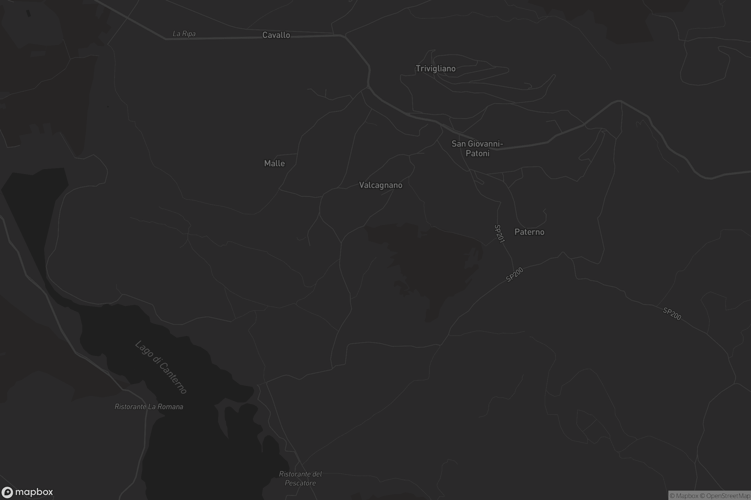 Mappa di Trivigliano