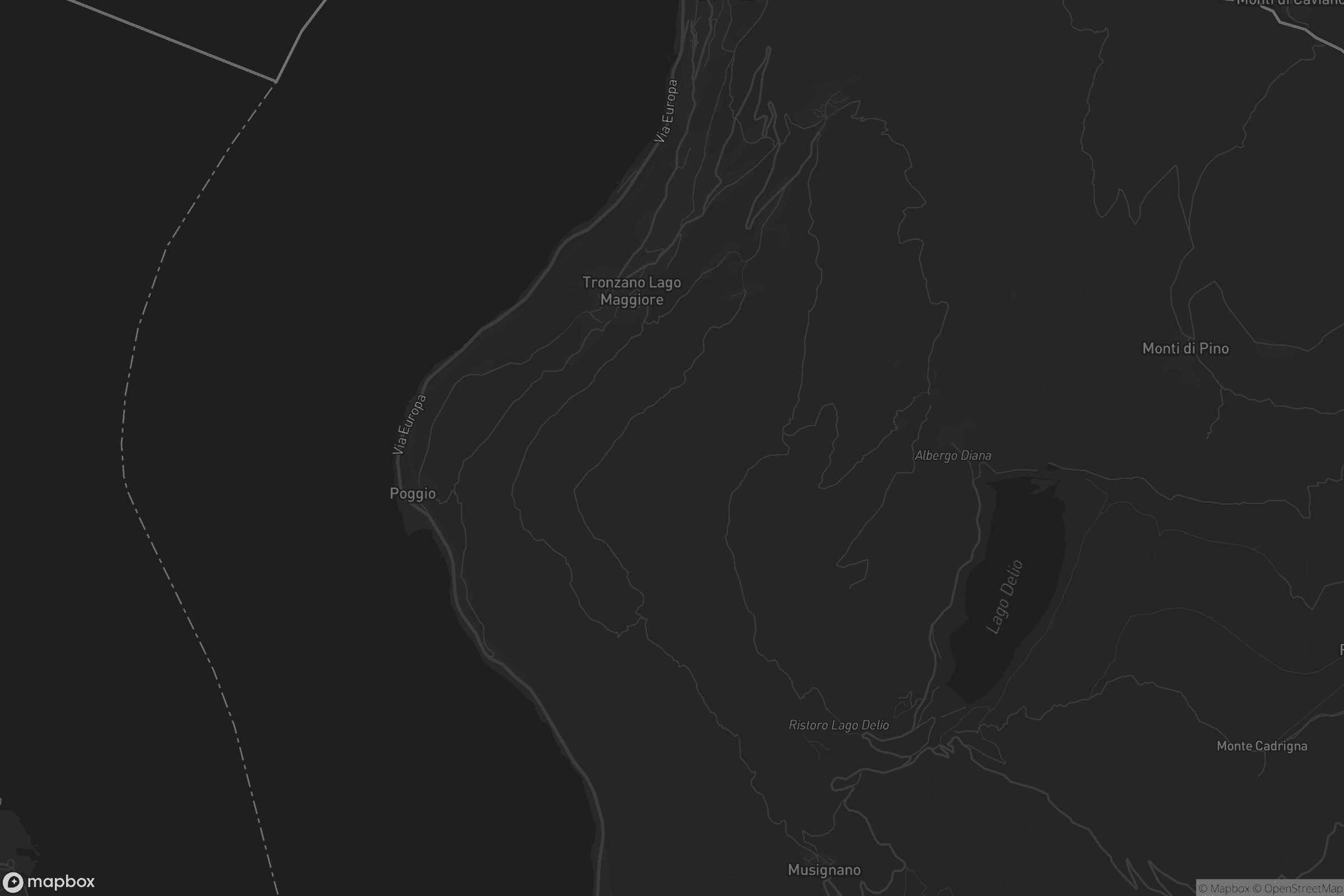 Mappa di Tronzano Lago Maggiore