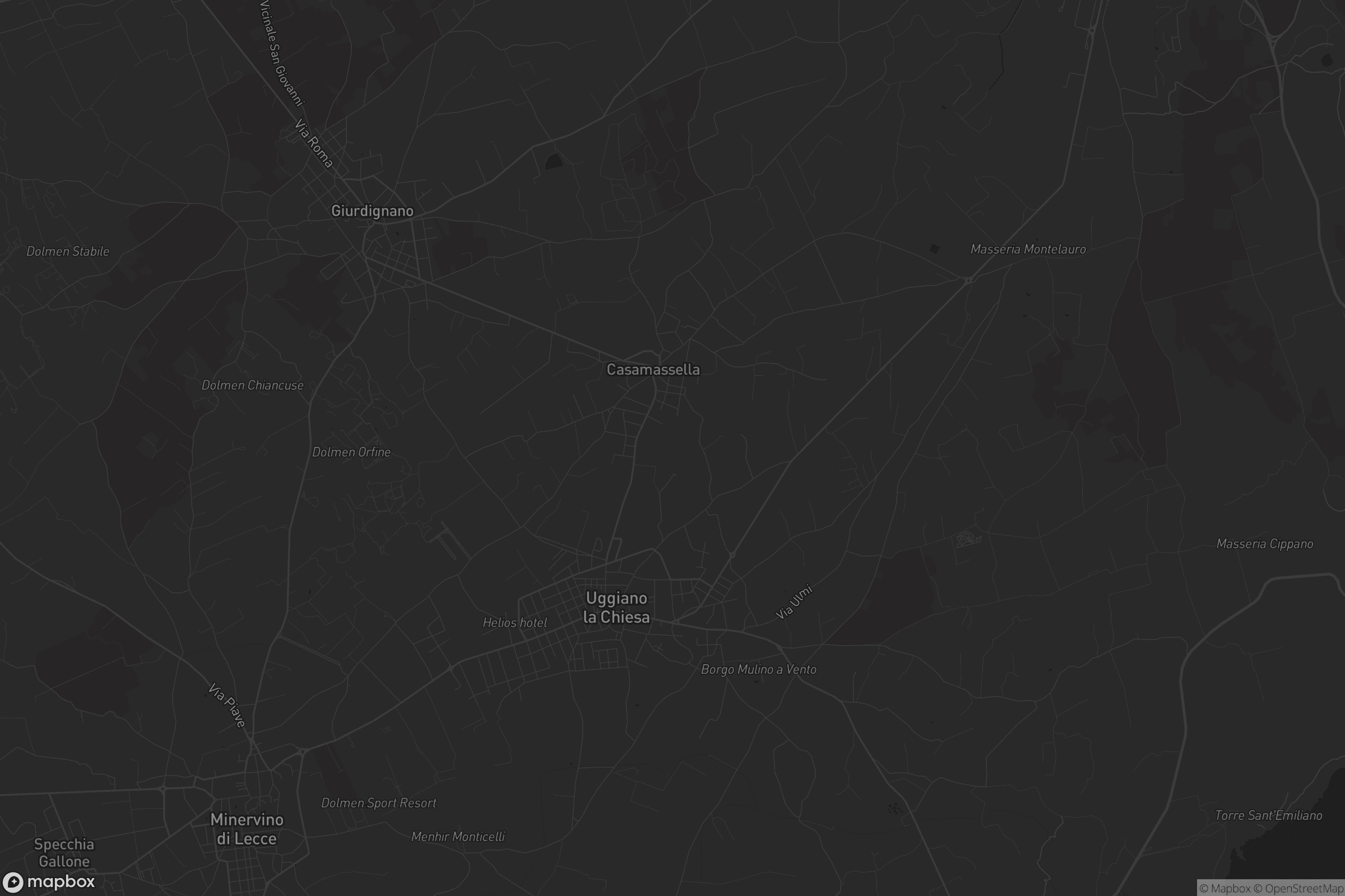 Mappa di Uggiano la Chiesa