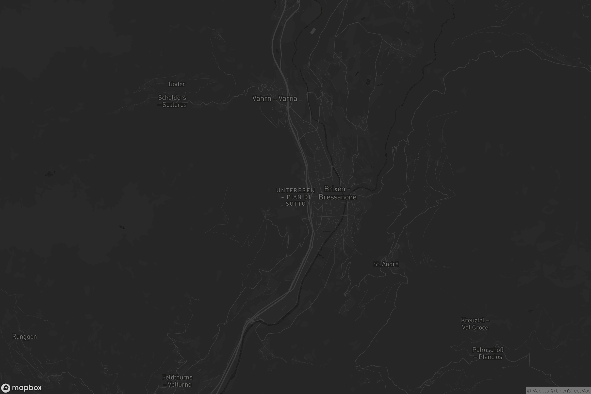 Mappa di Untereben - Pian di Sotto