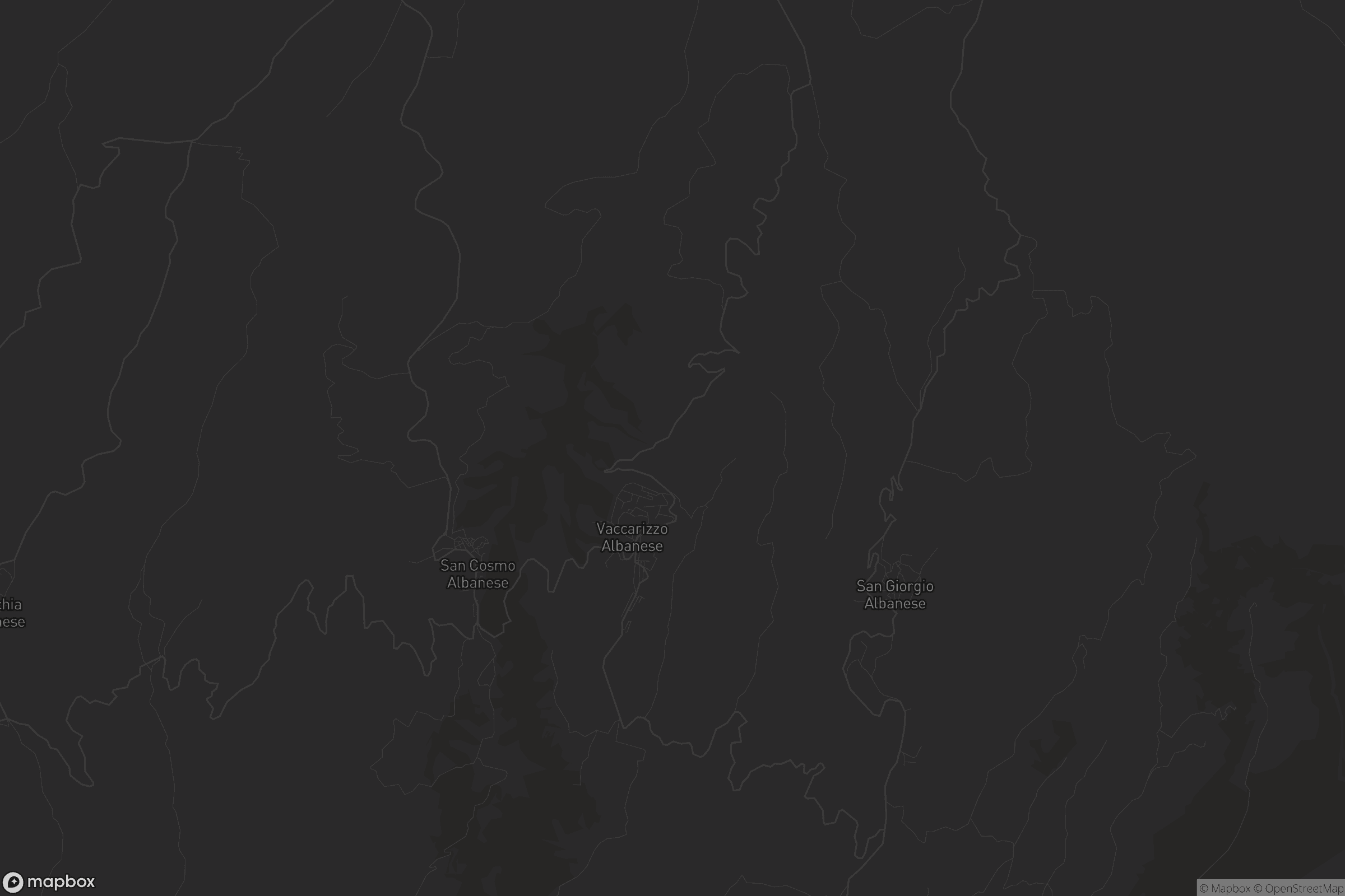 Mappa di Vaccarizzo Albanese