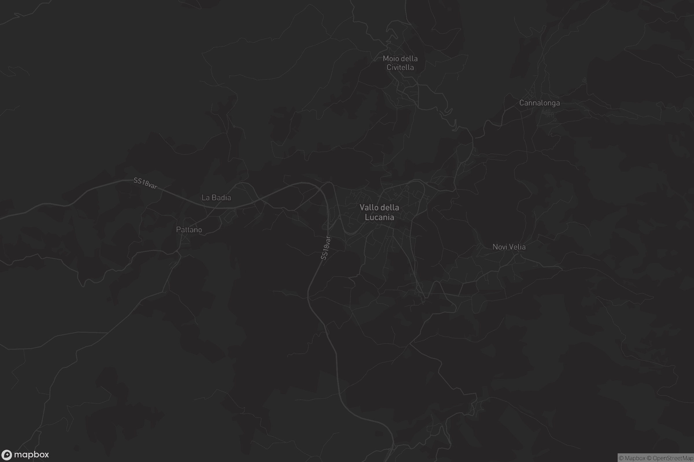 Mappa di Vallo della Lucania