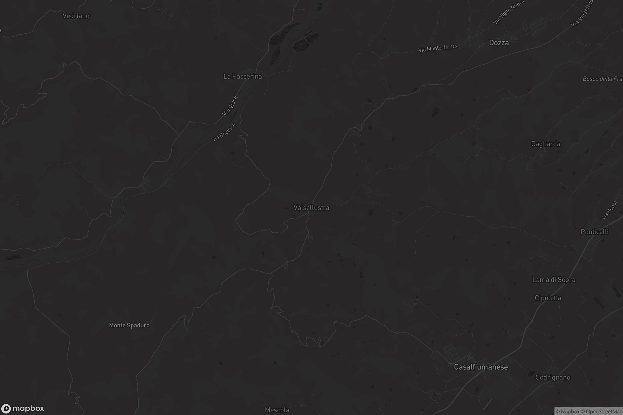 Mappa di Valsellustra