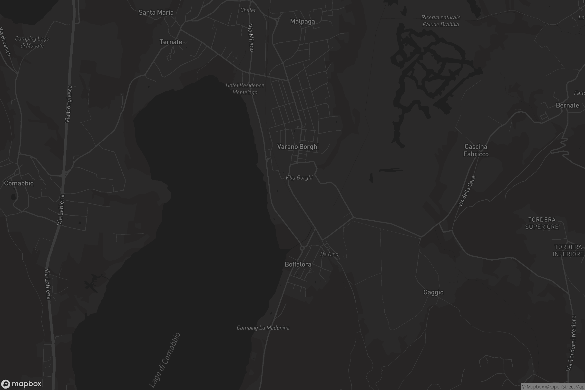 Mappa di Varano Borghi