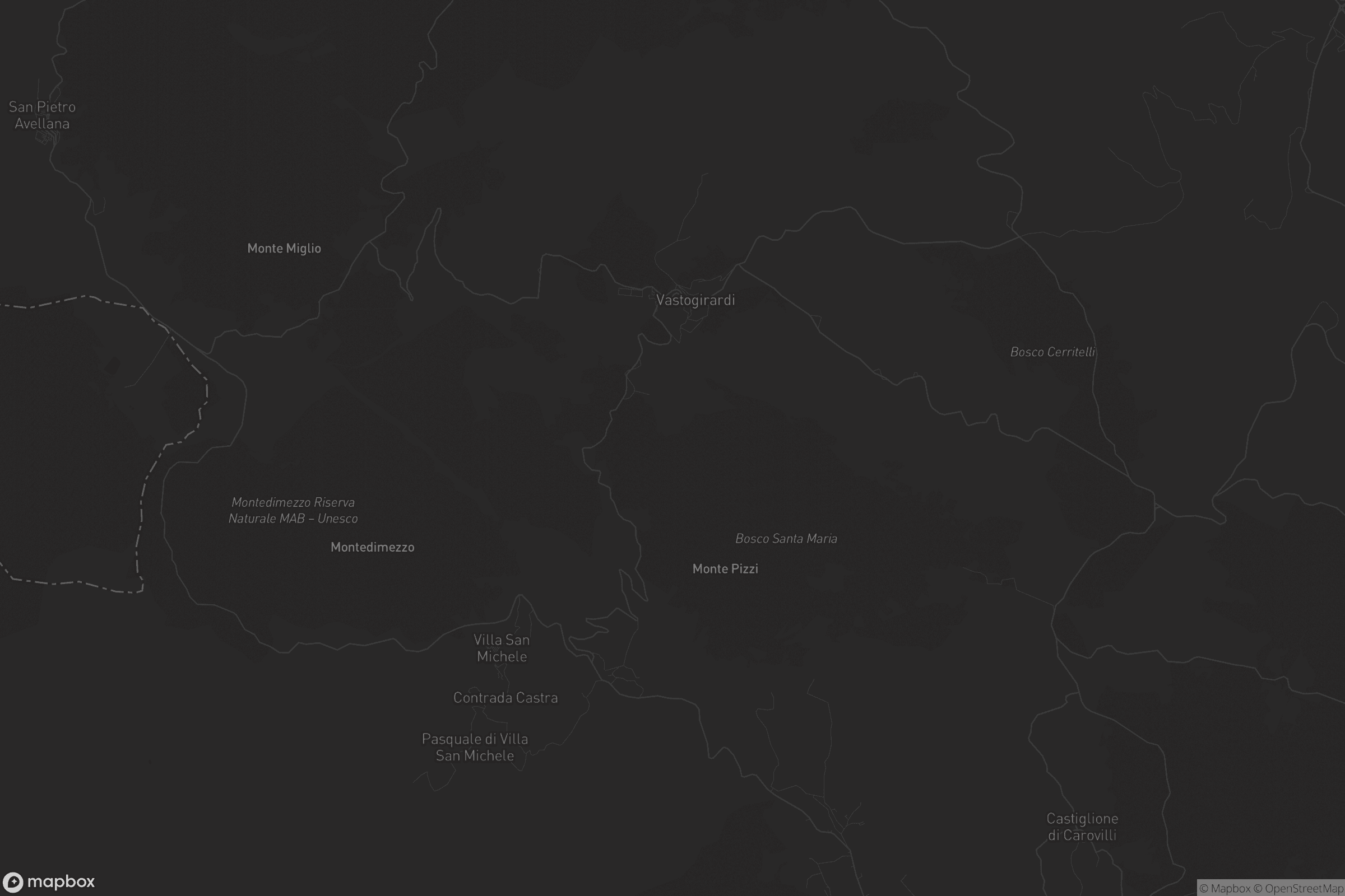 Mappa di Vastogirardi