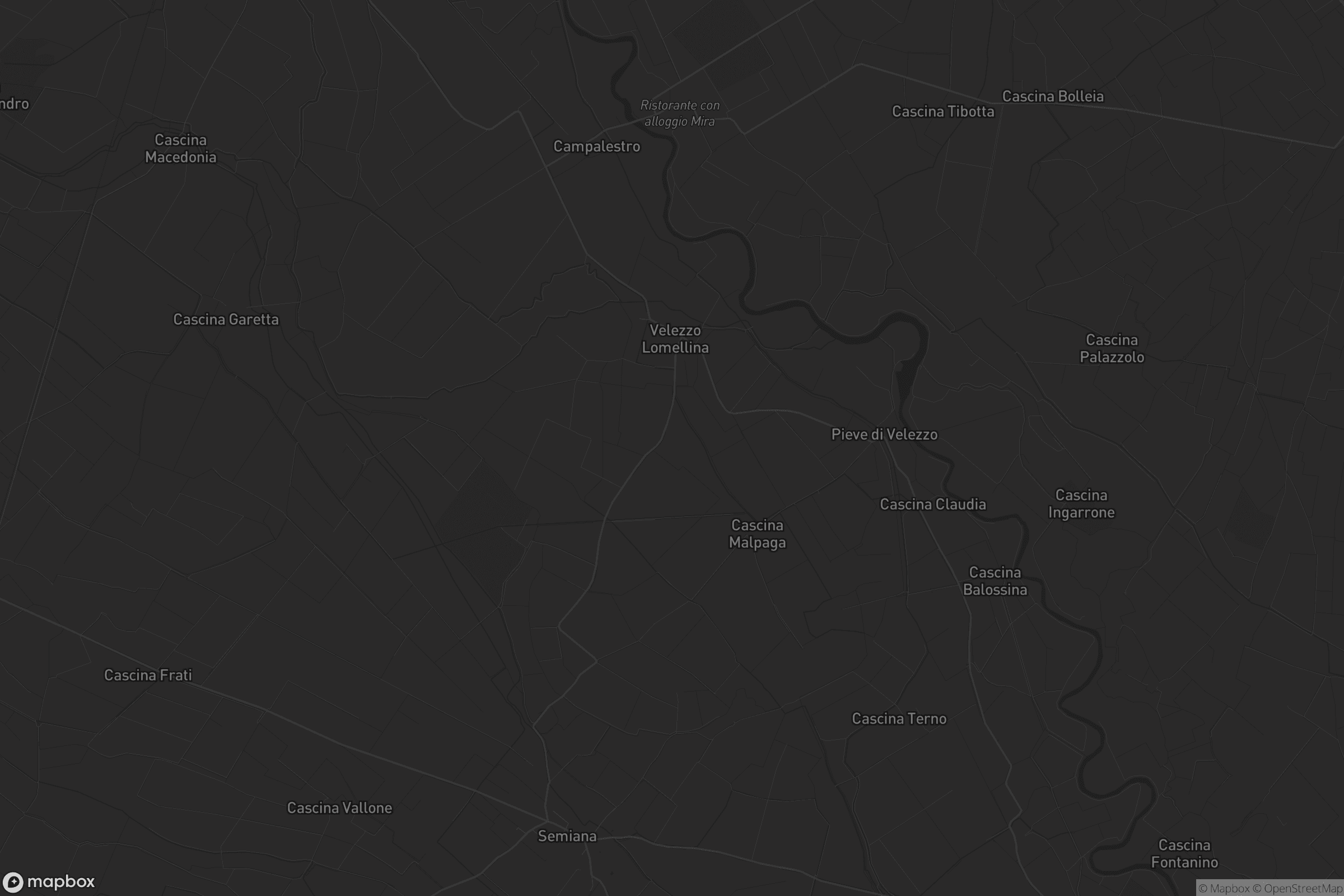 Mappa di Velezzo Lomellina