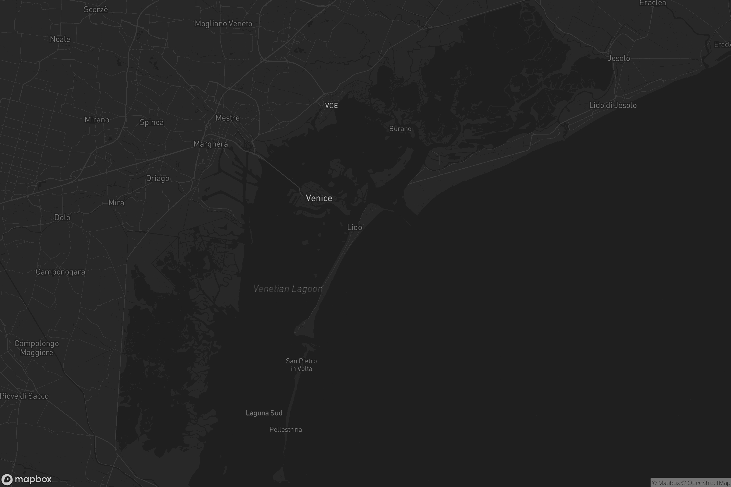 Mappa di Venezia