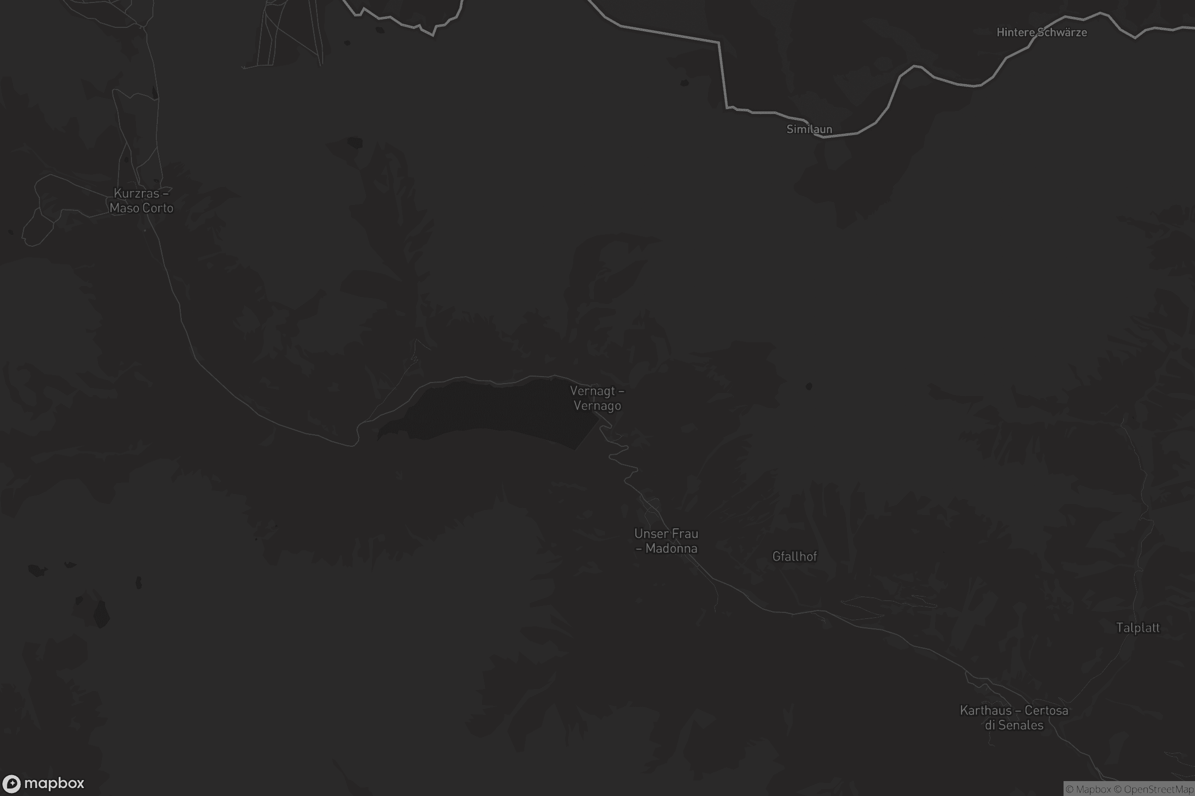 Mappa di Vernagt - Vernago