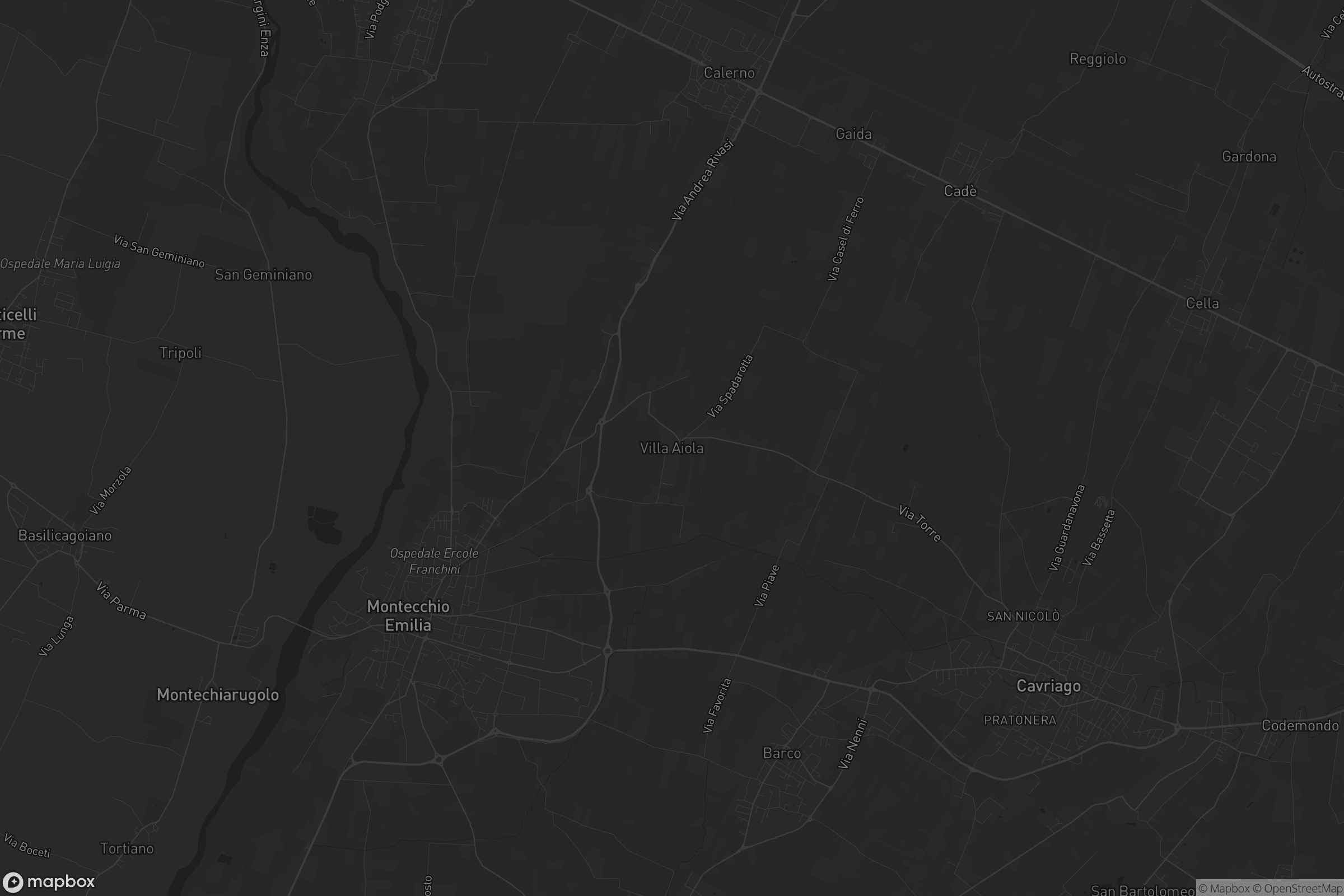 Mappa di Villa Aiola