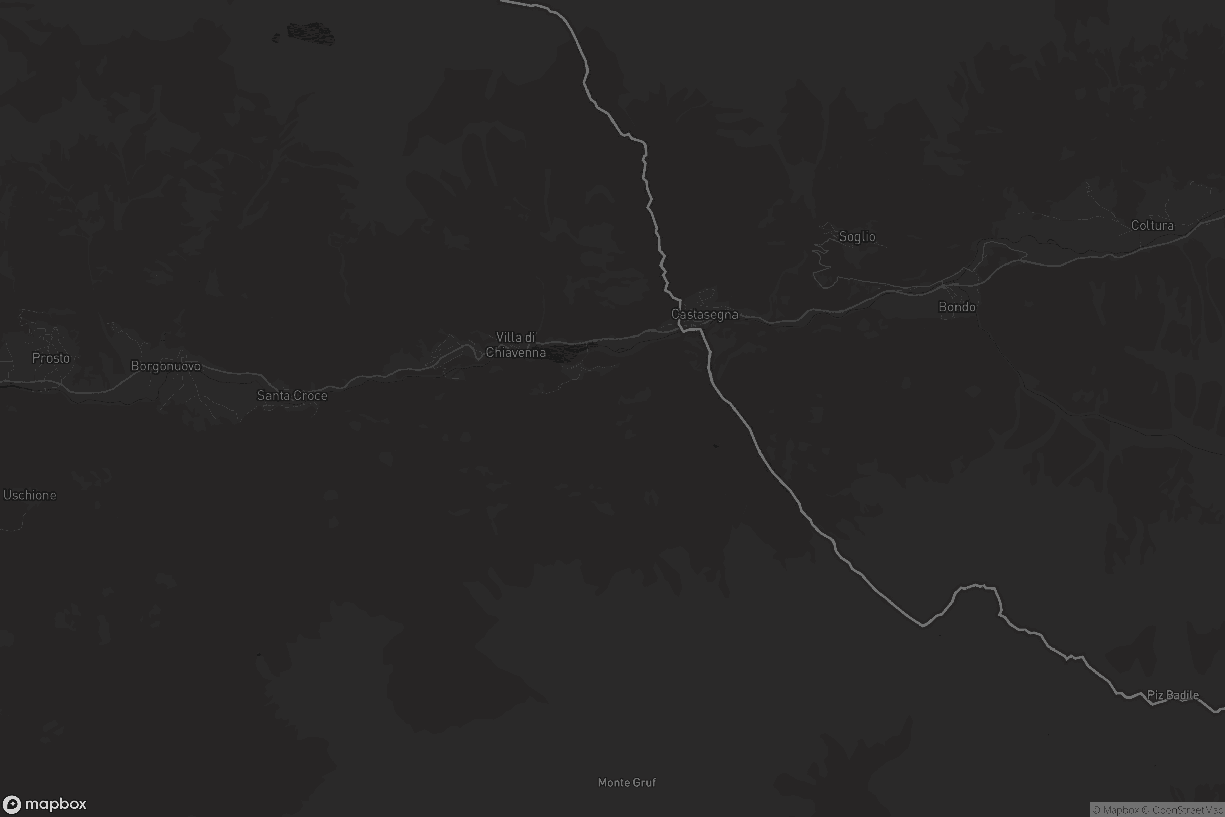 Mappa di Villa di Chiavenna