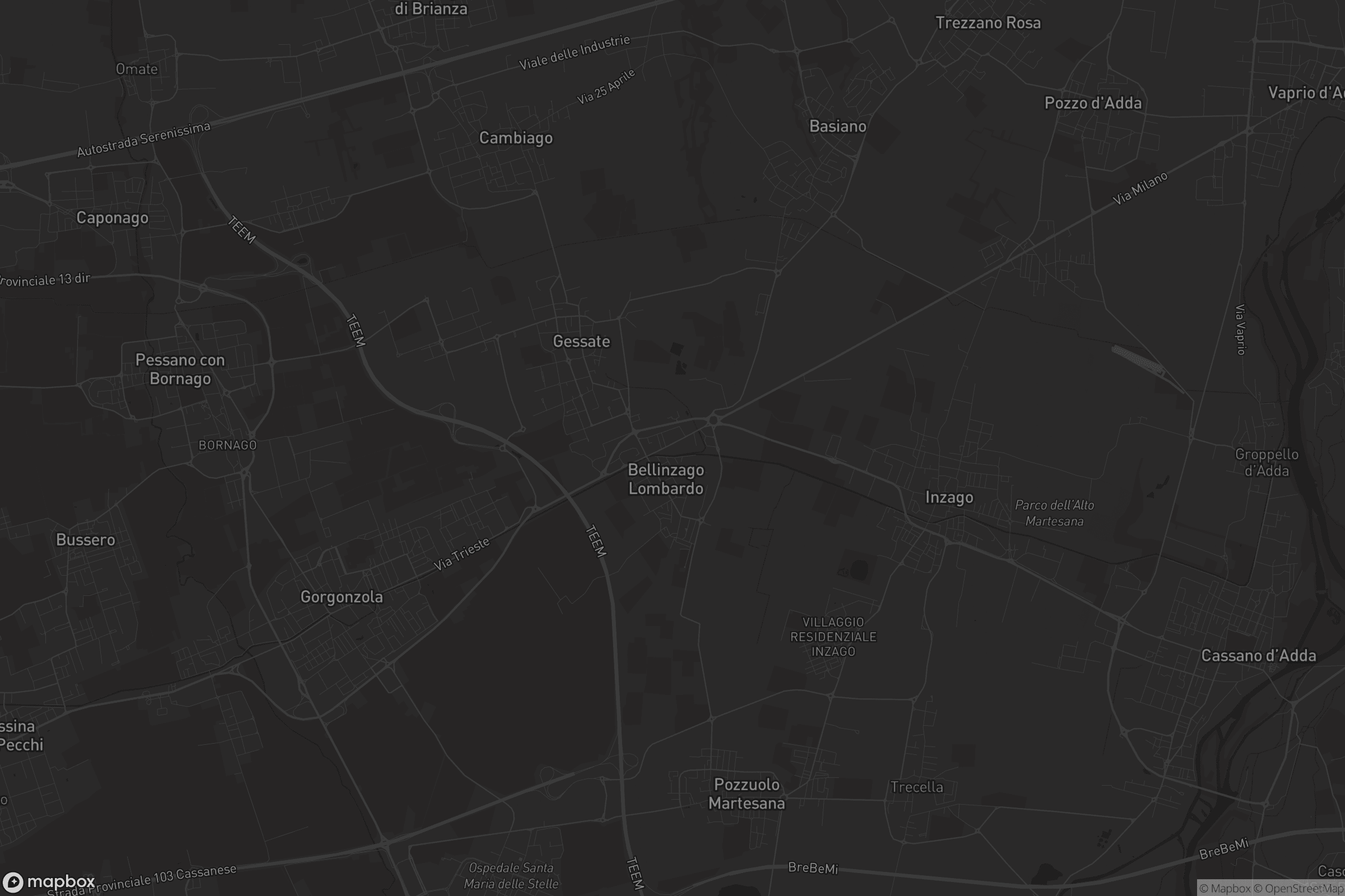 Mappa di Villa Fornaci