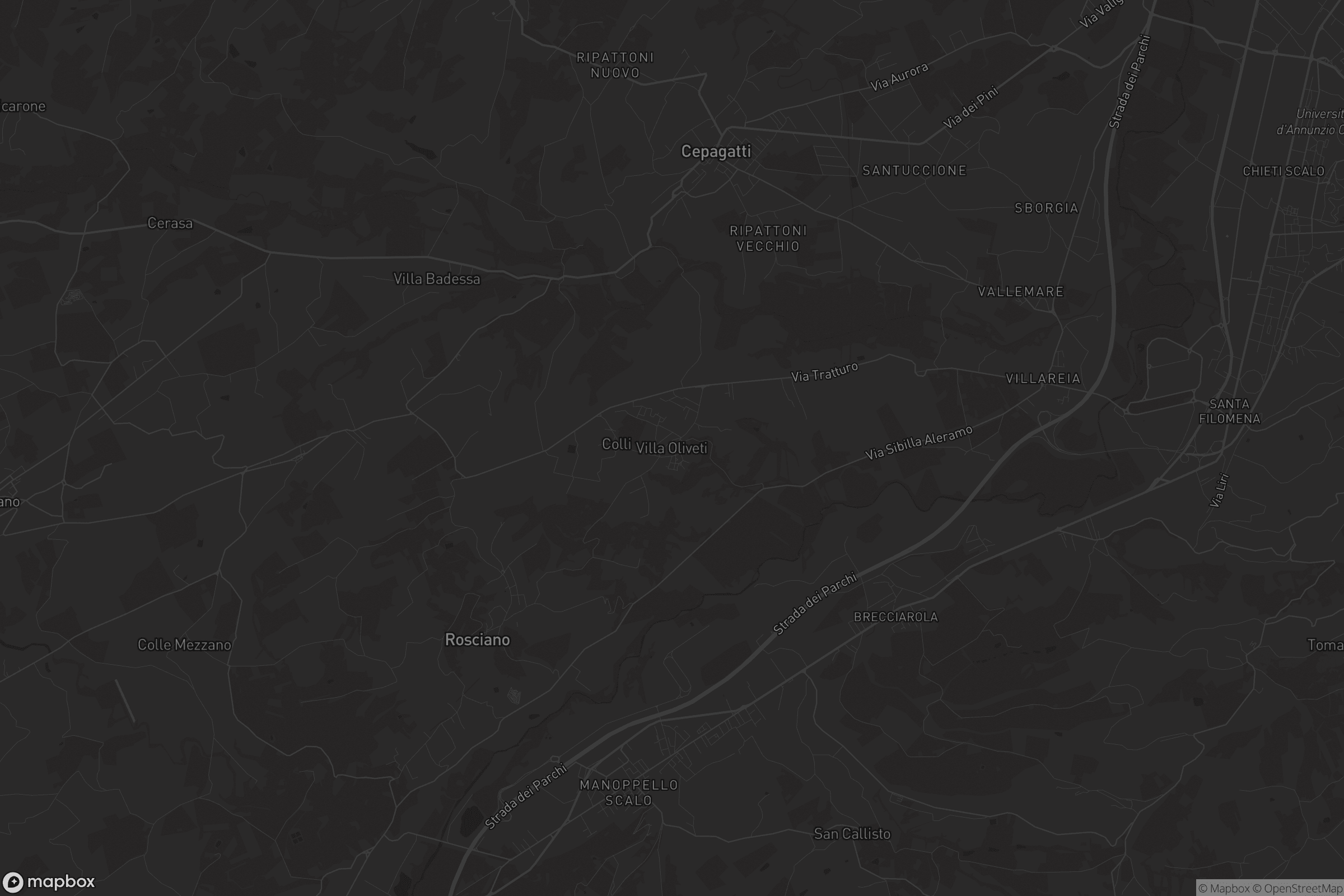 Mappa di Villa Oliveti