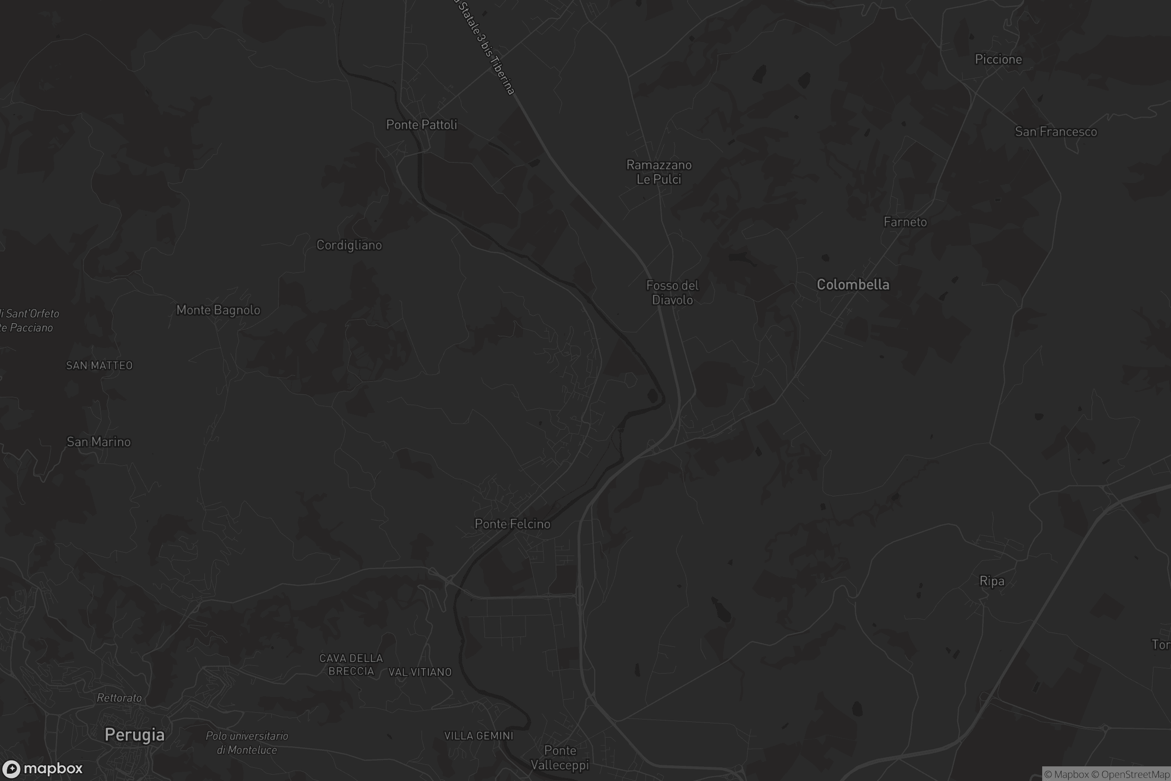 Mappa di Villa Pitignano