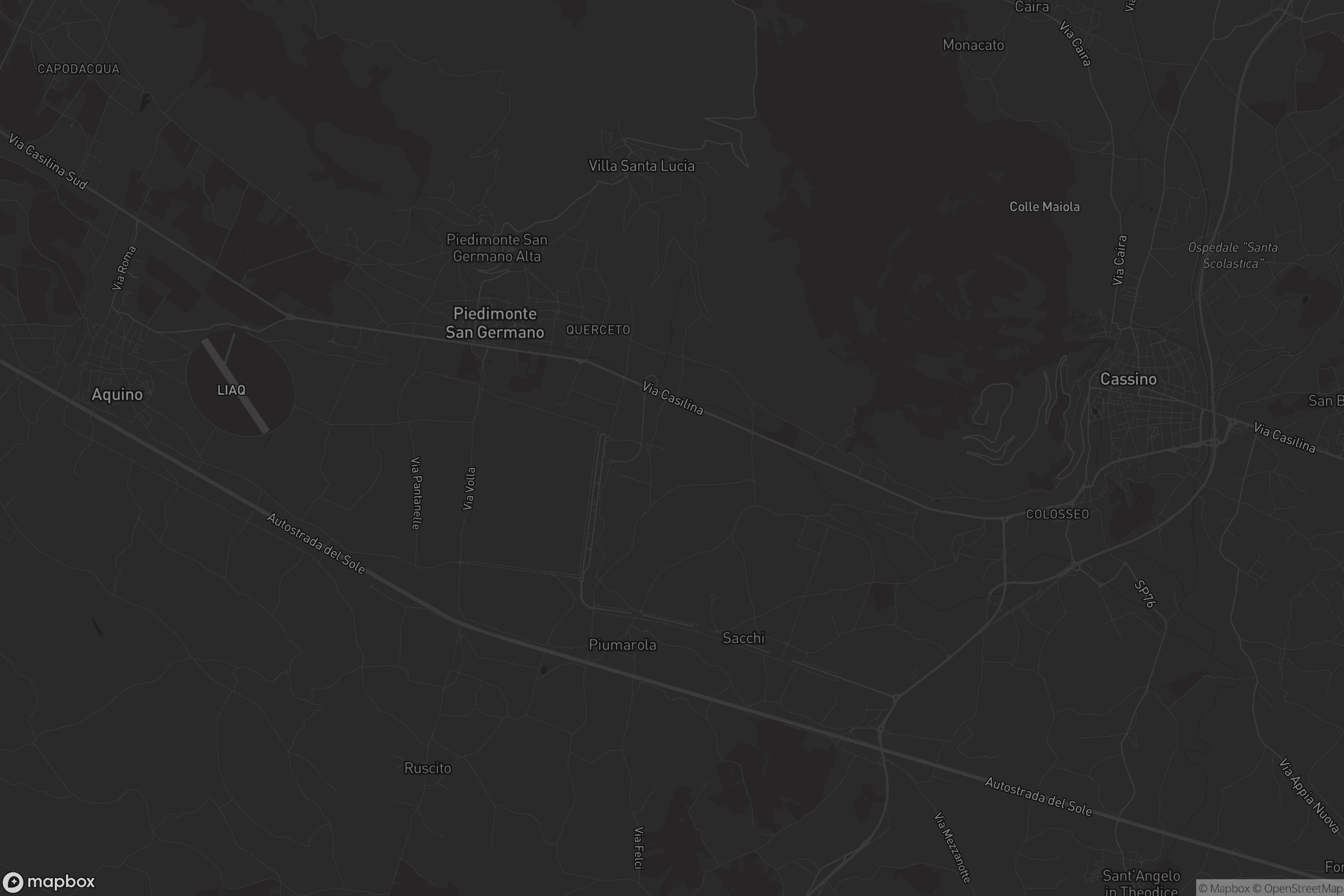 Mappa di Villa Santa Lucia