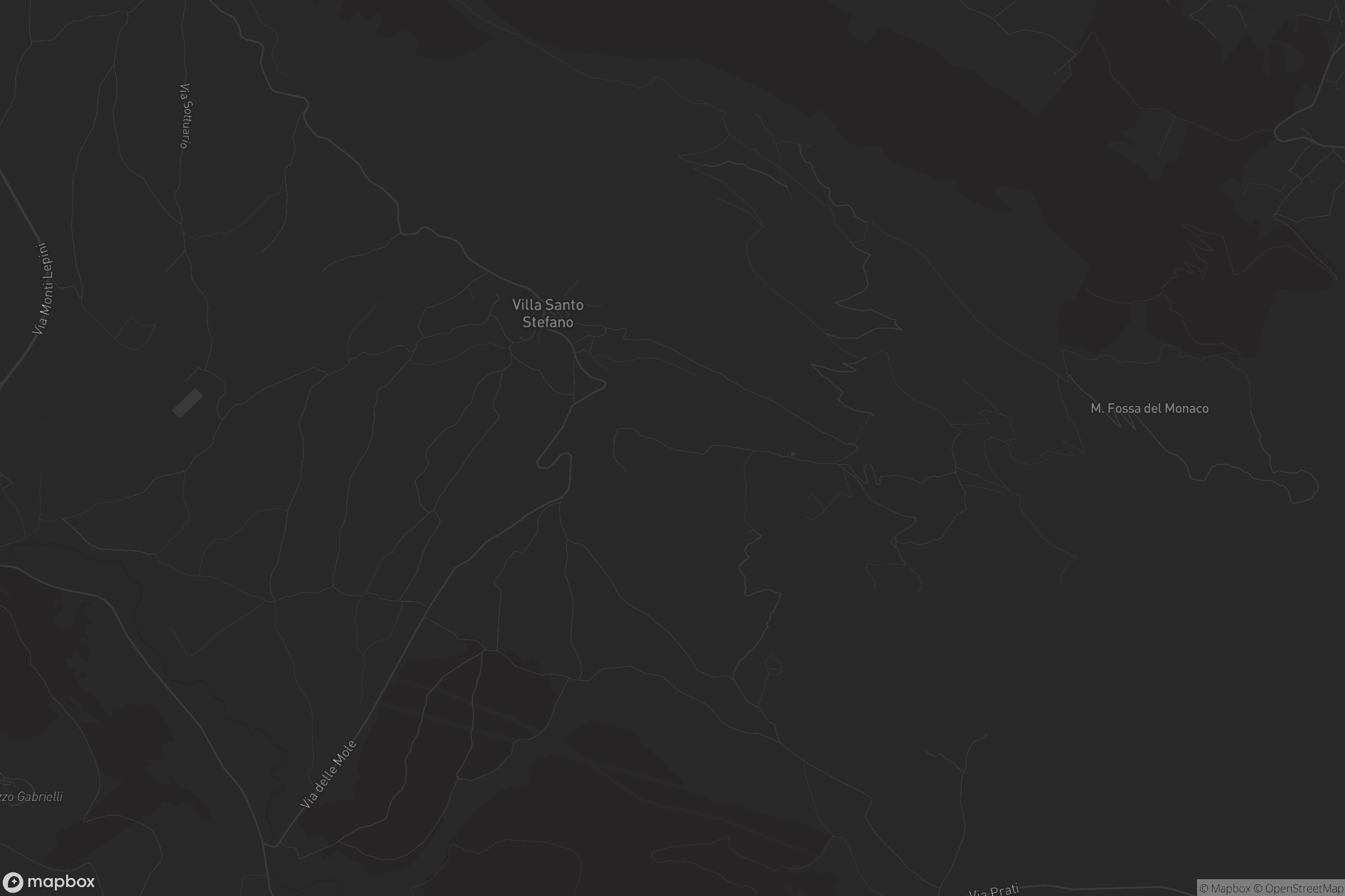 Mappa di Villa Santo Stefano