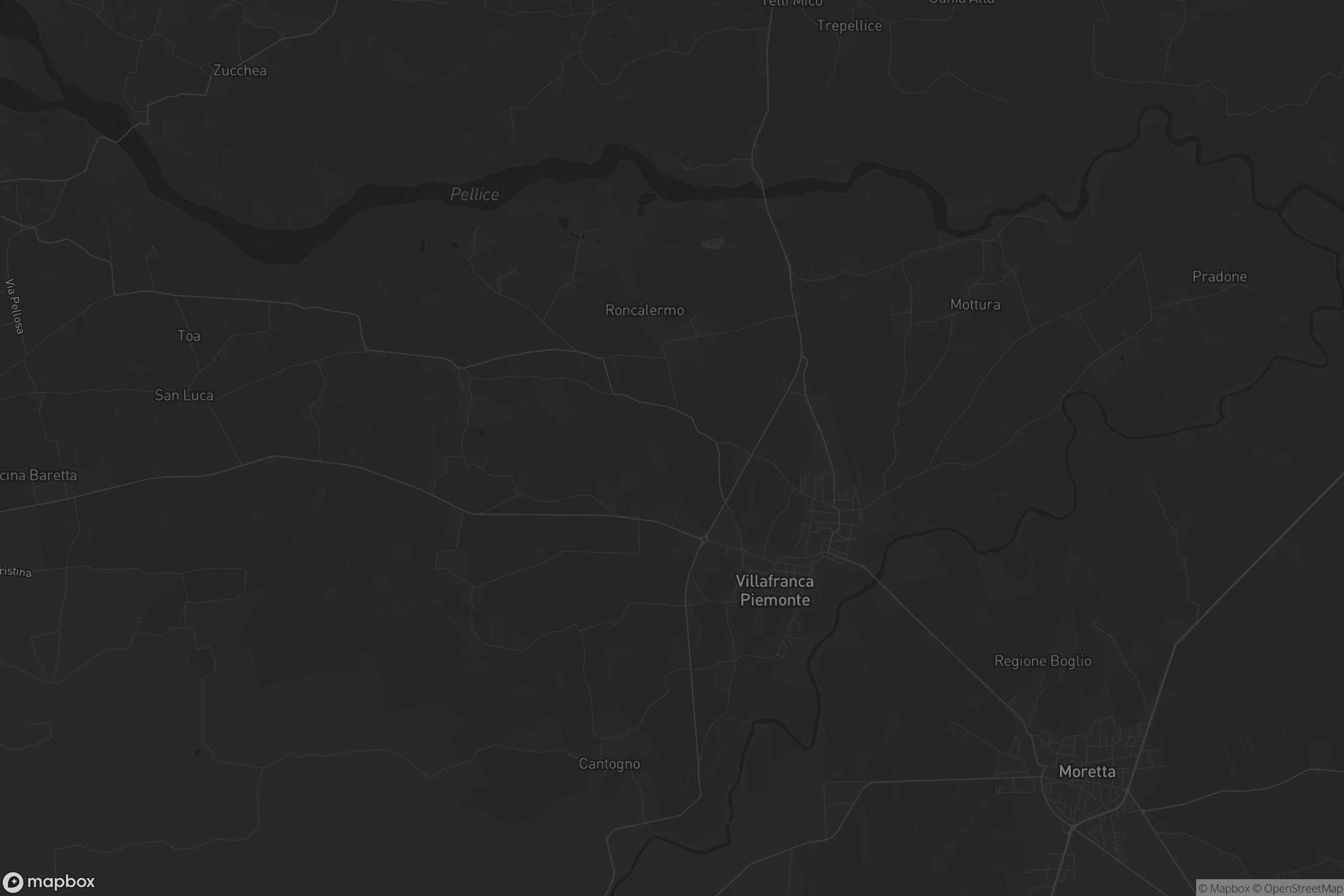 Mappa di Villafranca Piemonte