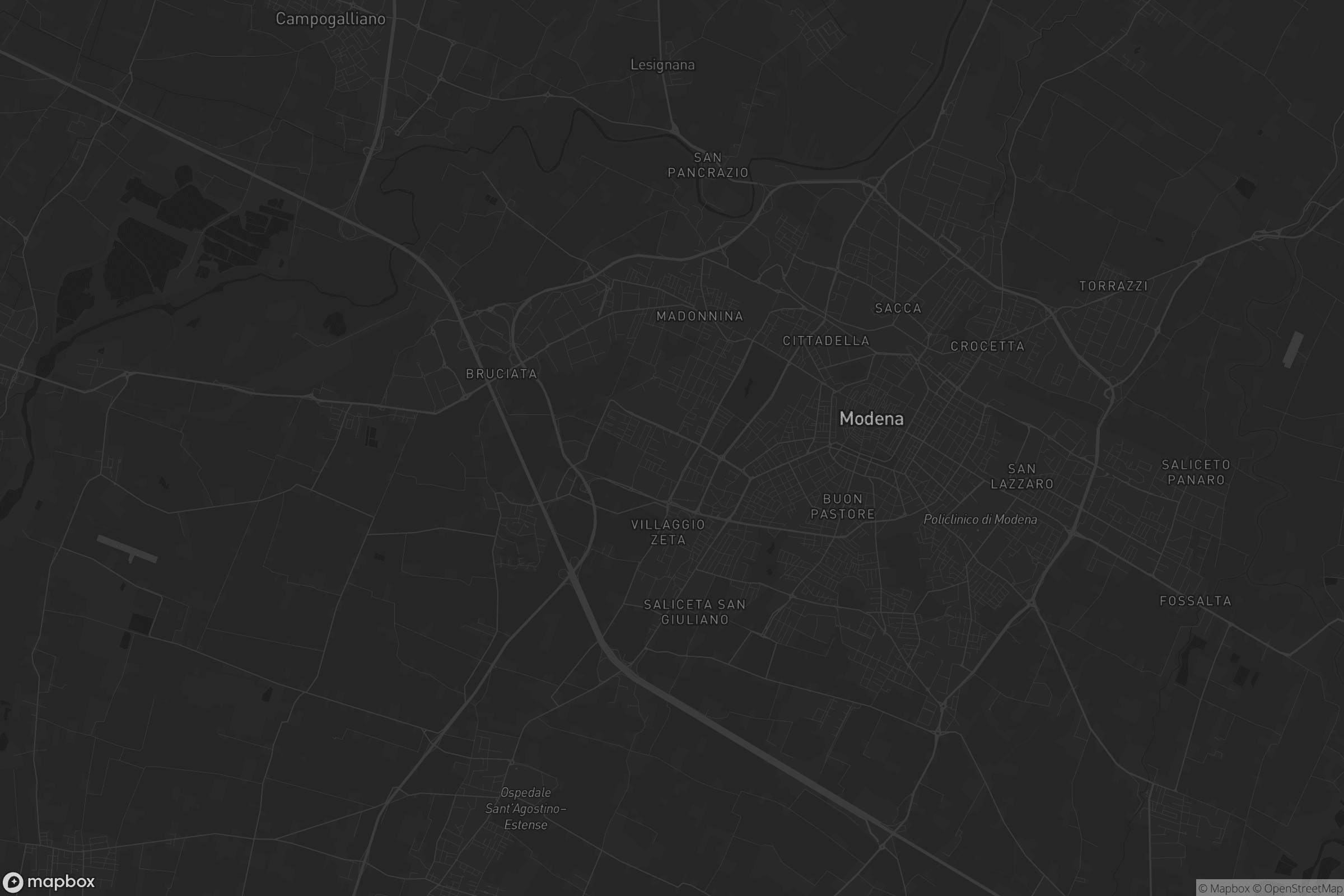 Mappa di Villaggio Giardino