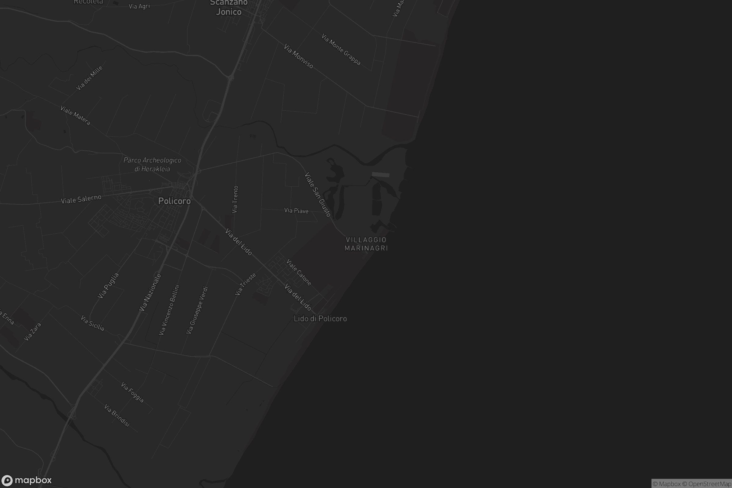 Mappa di Villaggio Marinagri