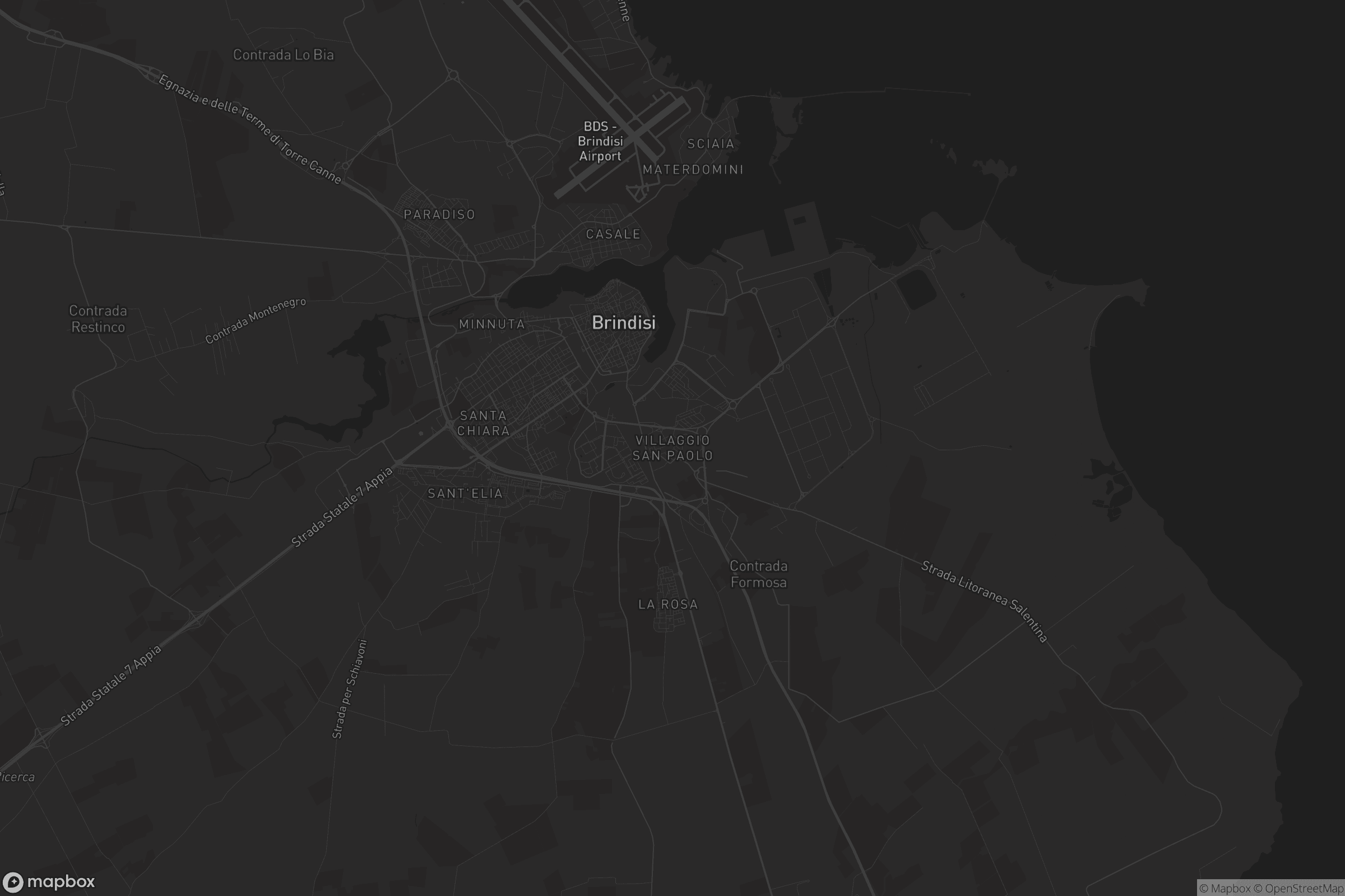 Mappa di Villaggio San Paolo