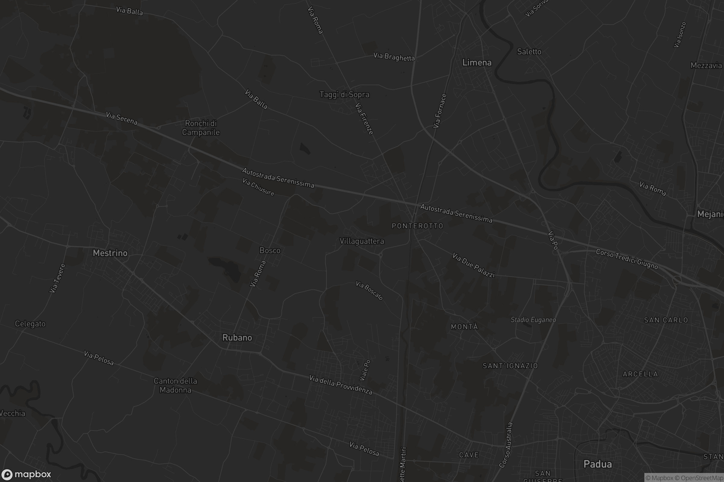 Mappa di Villaguattera