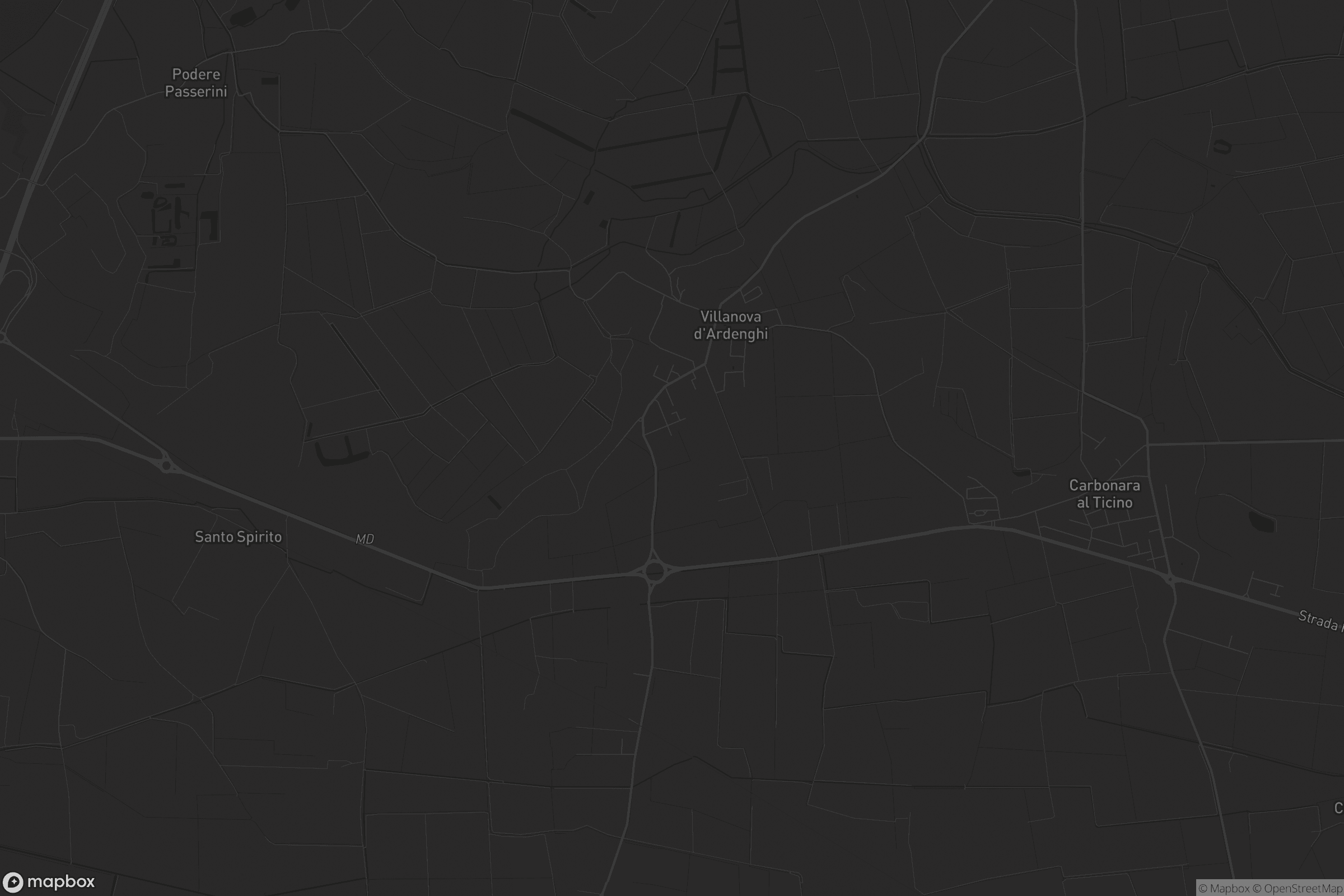 Mappa di Villanova d'Ardenghi