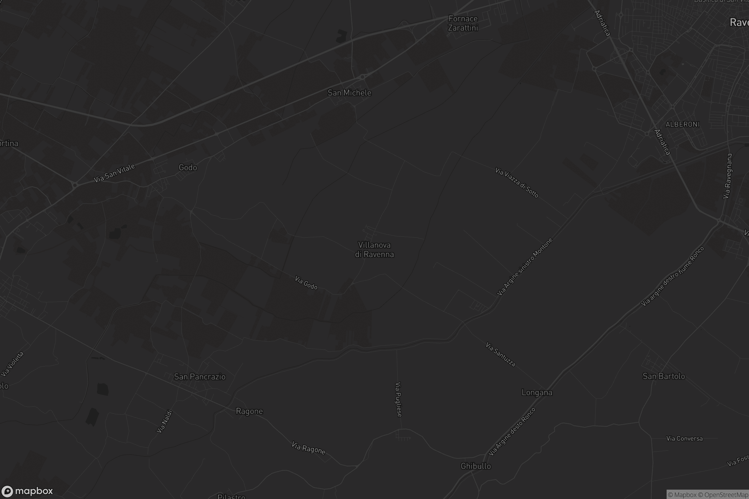 Mappa di Villanova di Ravenna