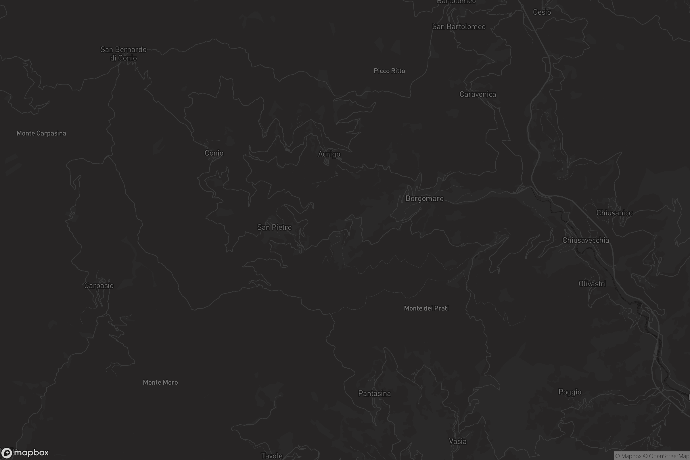 Mappa di Ville San Sebastiano