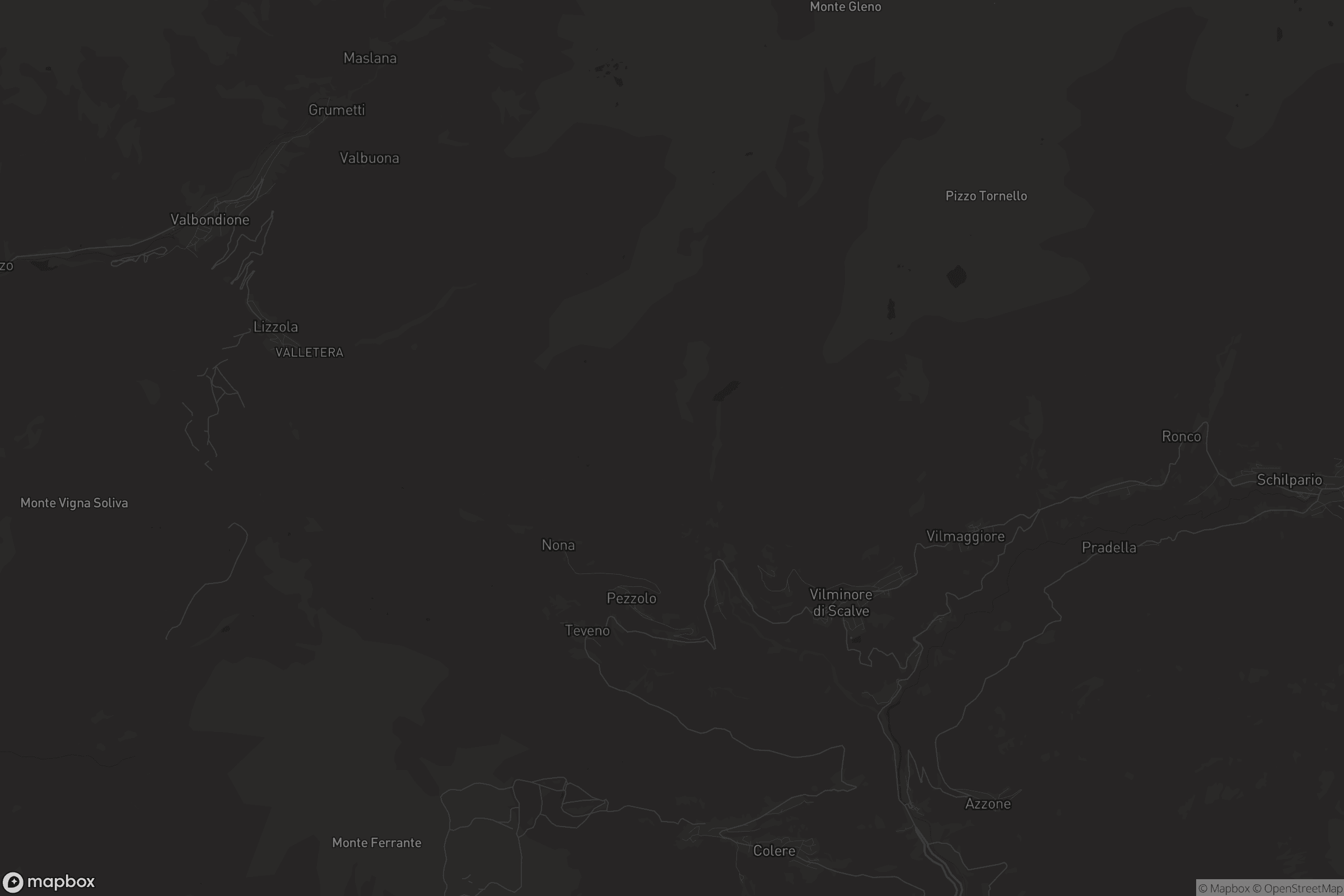 Mappa di Vilminore di Scalve