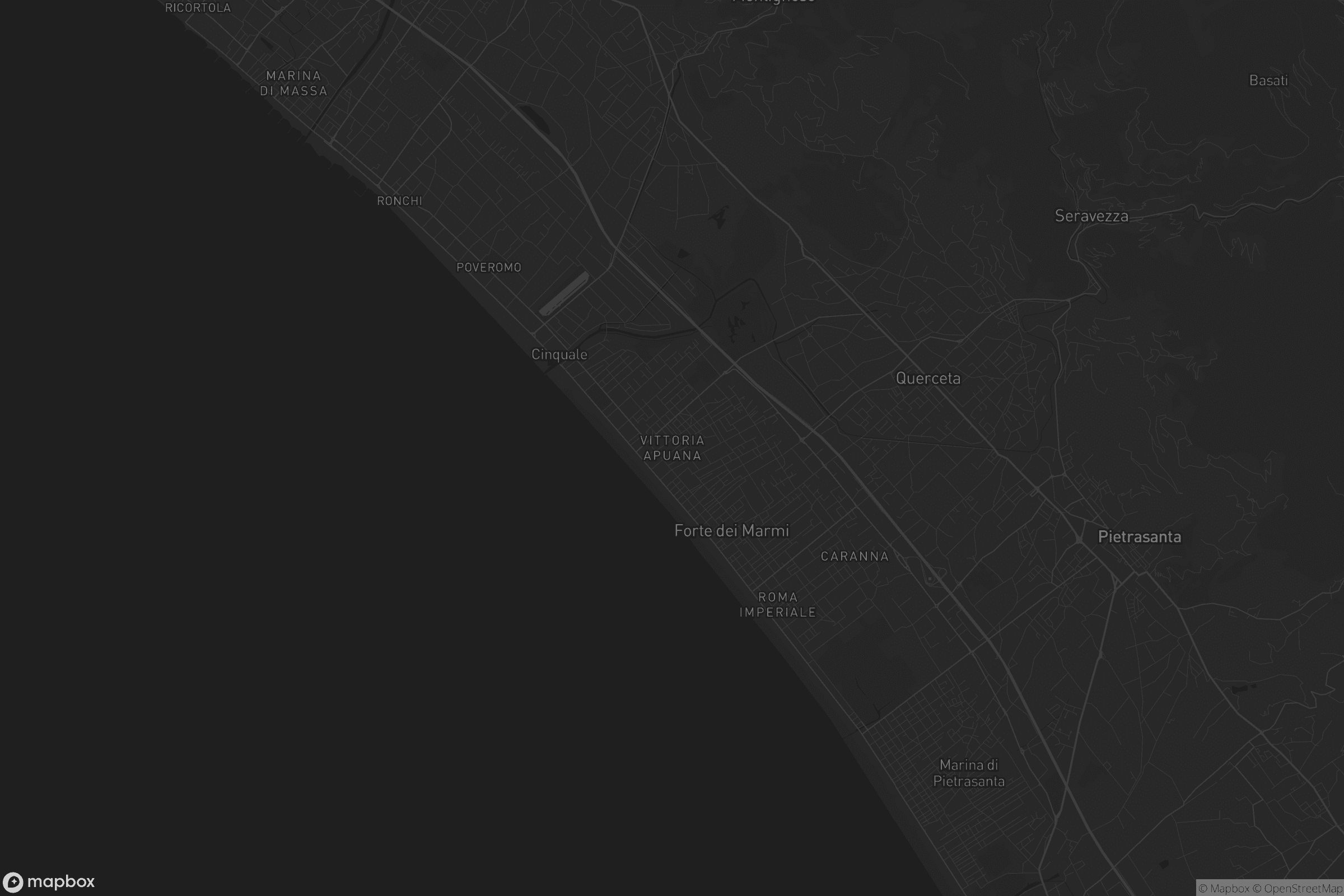 Mappa di Vittoria Apuana