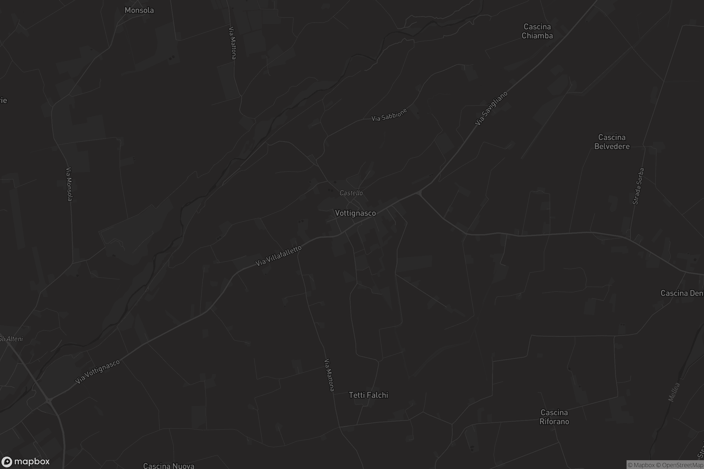 Mappa di Vottignasco