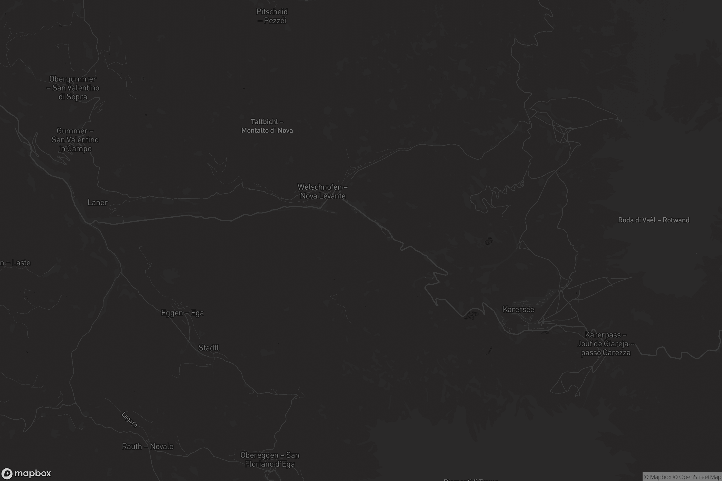 Mappa di Welschnofen - Nova Levante