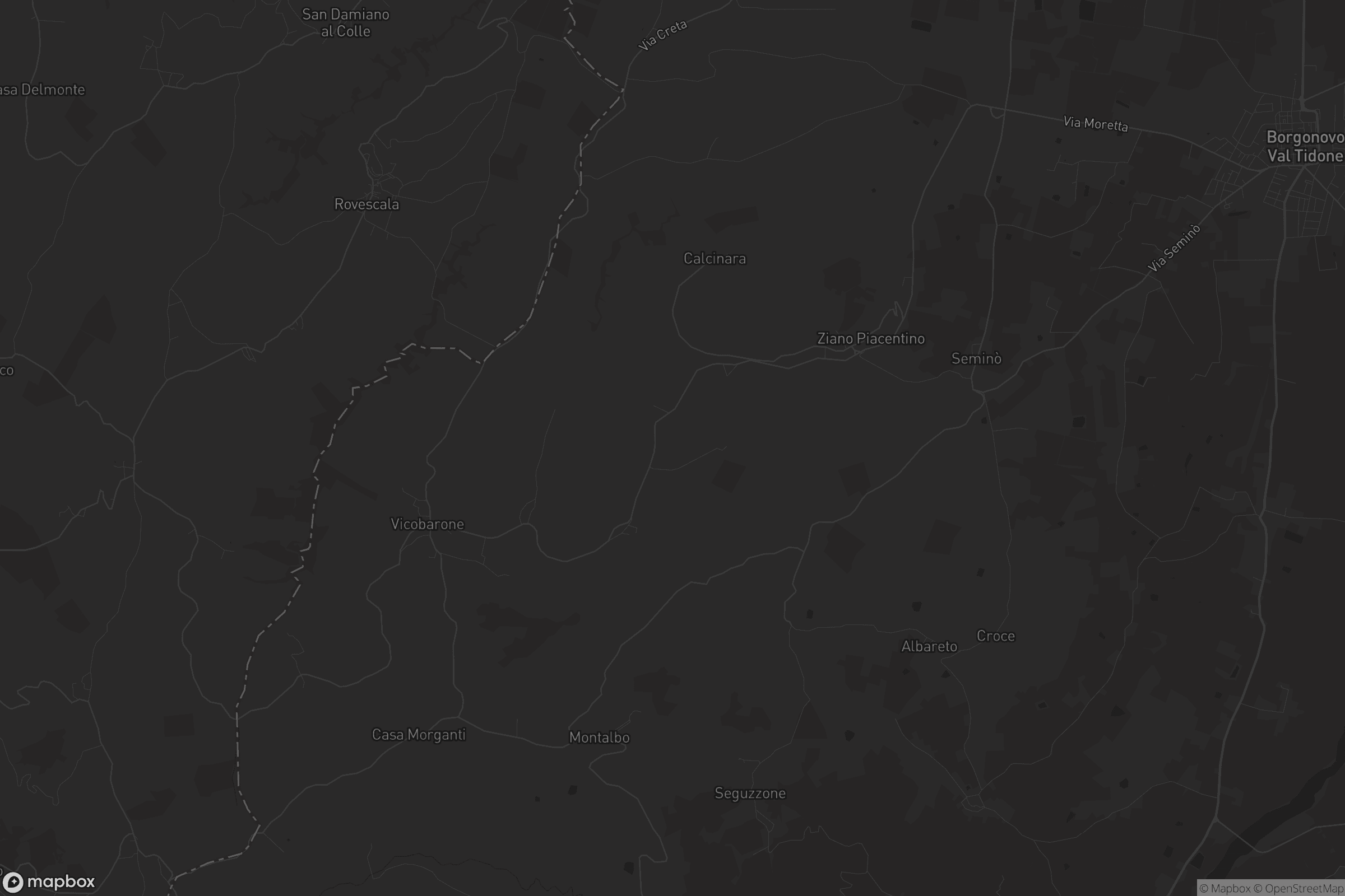 Mappa di Ziano Piacentino