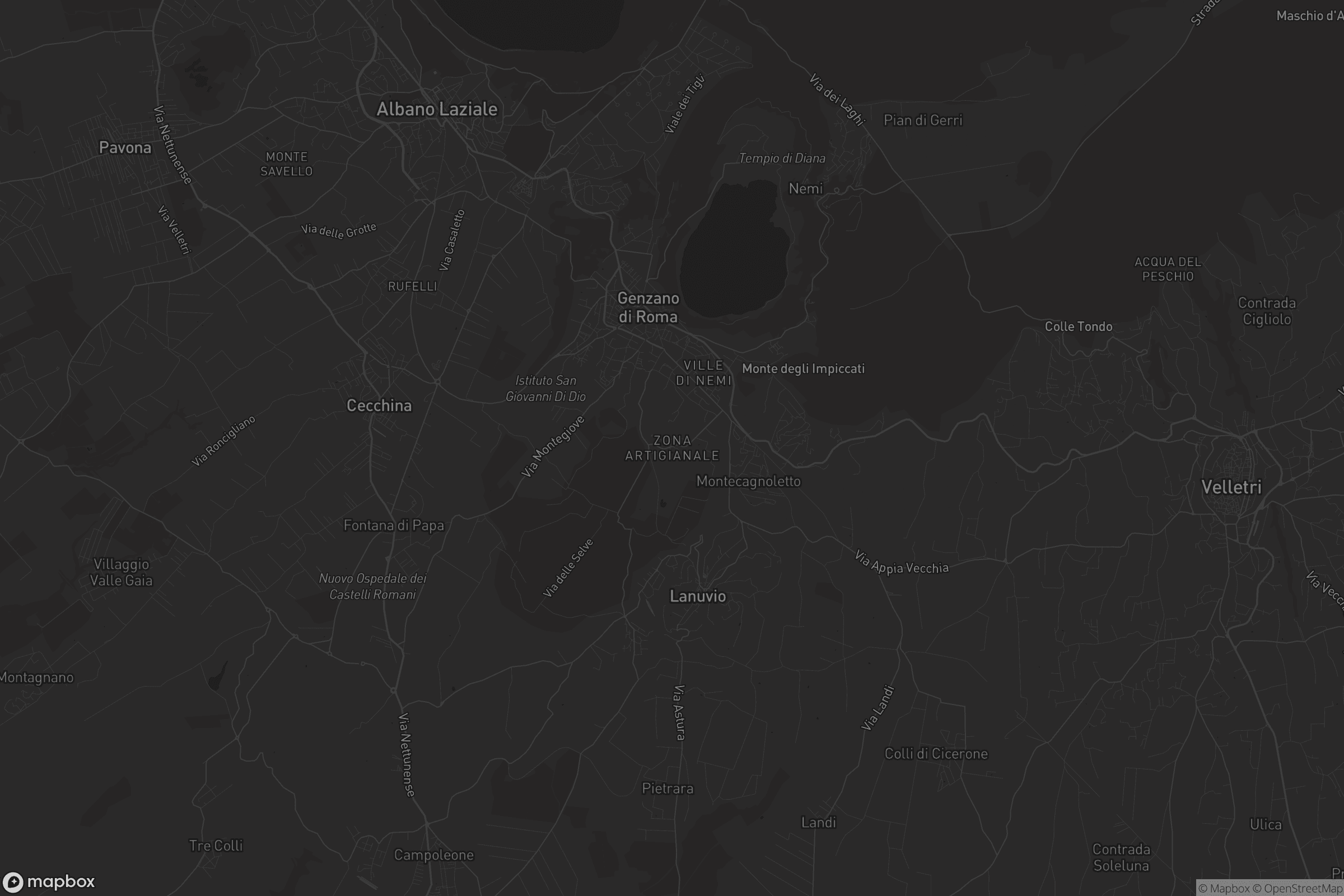 Mappa di Zona Artigianale