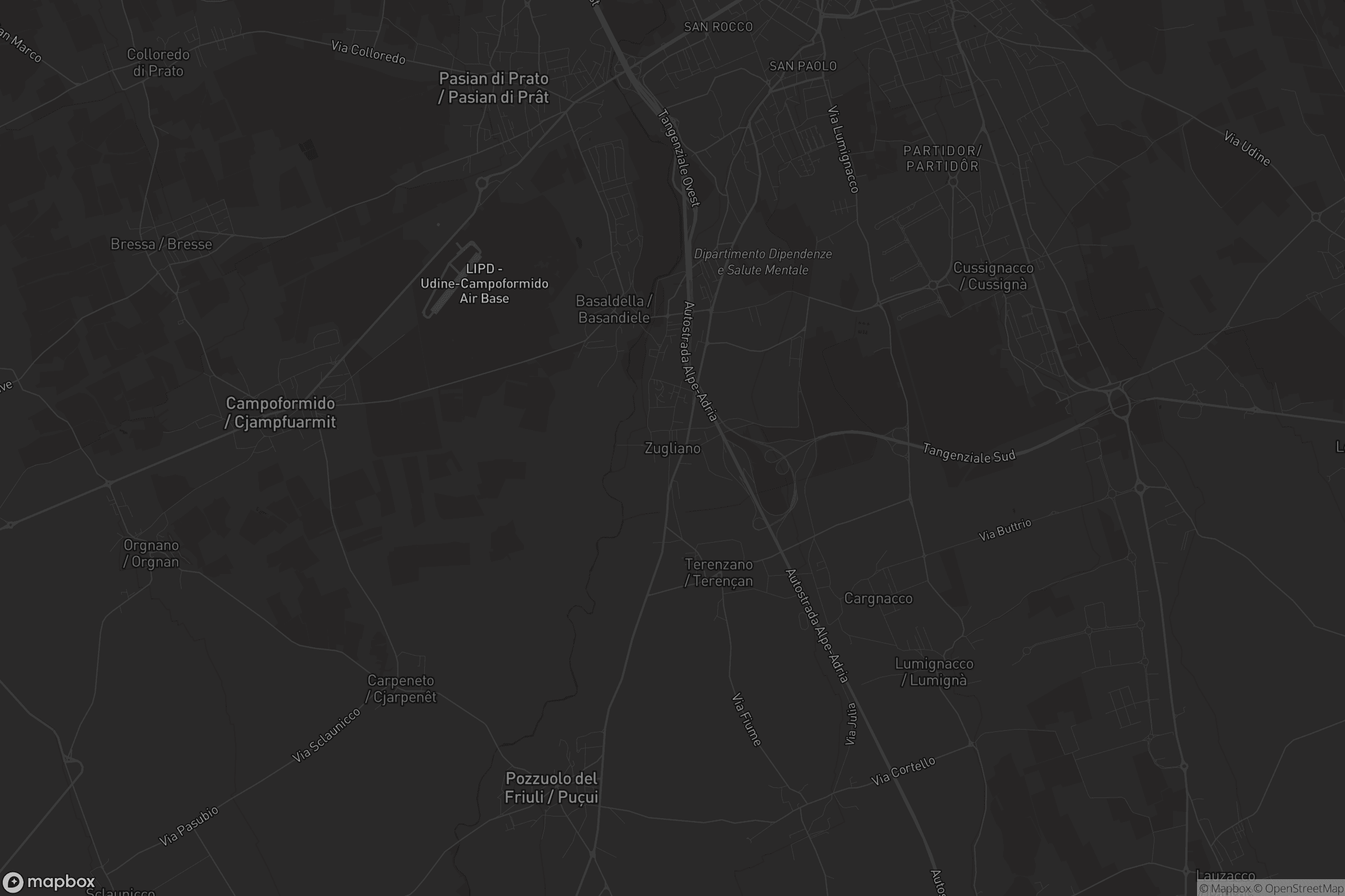 Mappa di Zugliano / Çuian